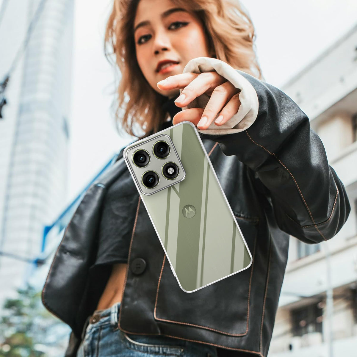 For Redmi Note 17 5G Back Cover Case Silicone (Clear Shockproof Case with Camera Protection | Soft and Flexible | Transparent)