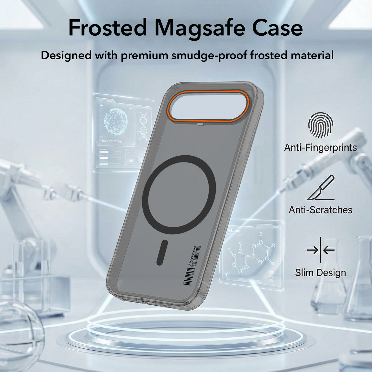 For Vivo X300 FE Back Cover Case (Soft Touch | Camera Bump Protection | MagSafe Compatible | Matte Finish)
