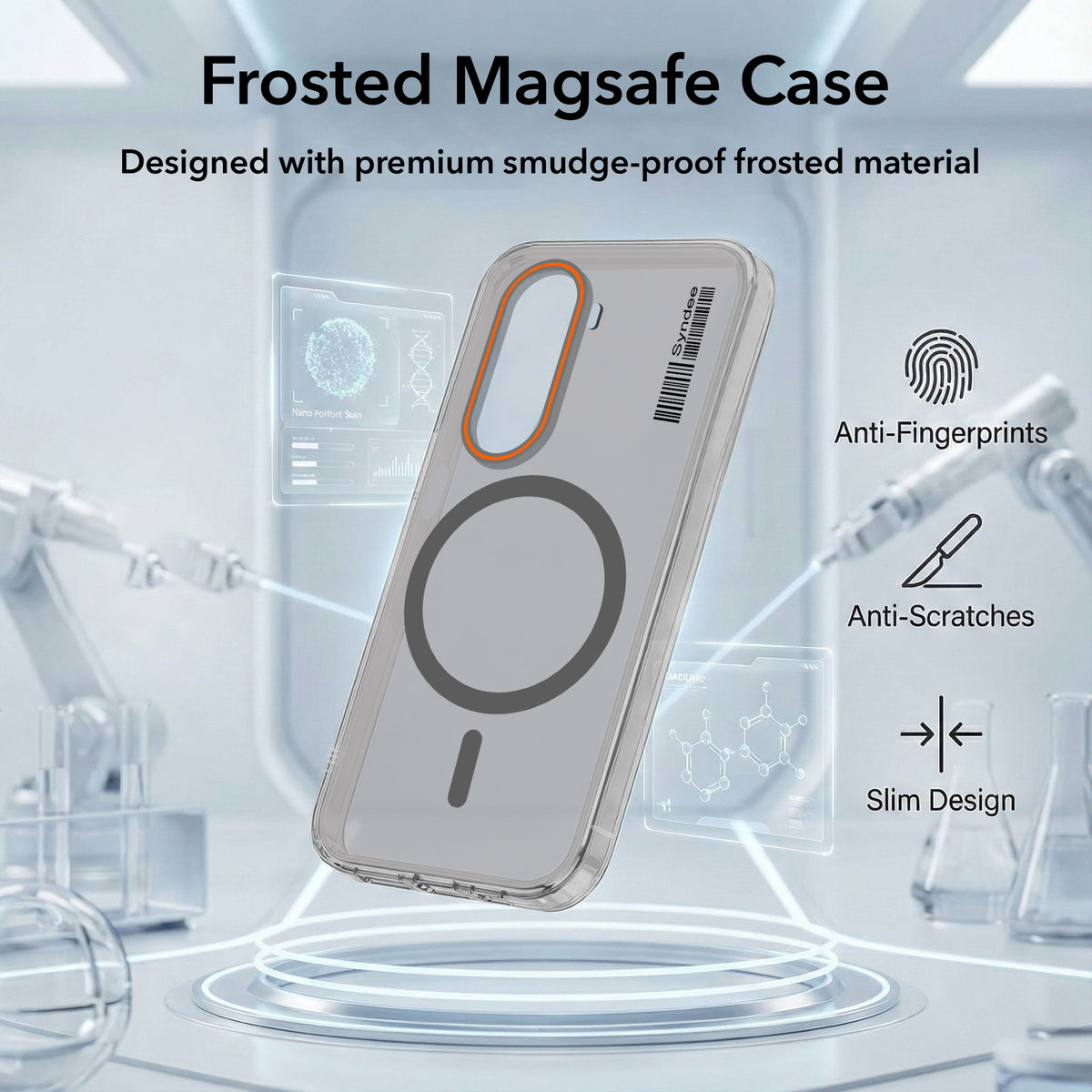 For Realme P4x Back Cover Case (Soft Touch | Camera Bump Protection | MagSafe Compatible | Matte Finish)