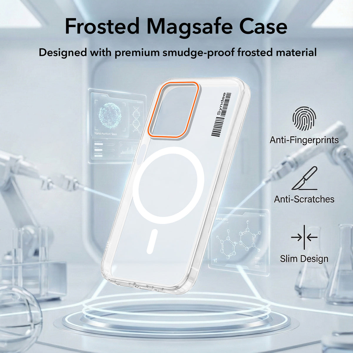 For Redmi 15A 5G Back Cover Case (Soft Touch | Camera Bump Protection | MagSafe Compatible | Matte Finish)
