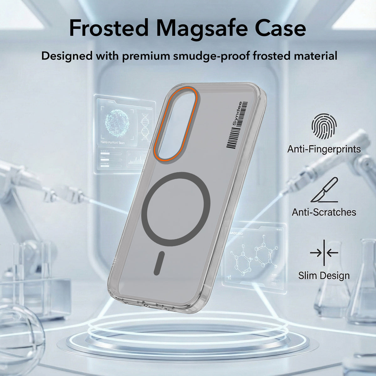 For Samsung Galaxy S26 5G Back Cover Case (Soft Touch | Camera Bump Protection | MagSafe Compatible | Matte Finish)