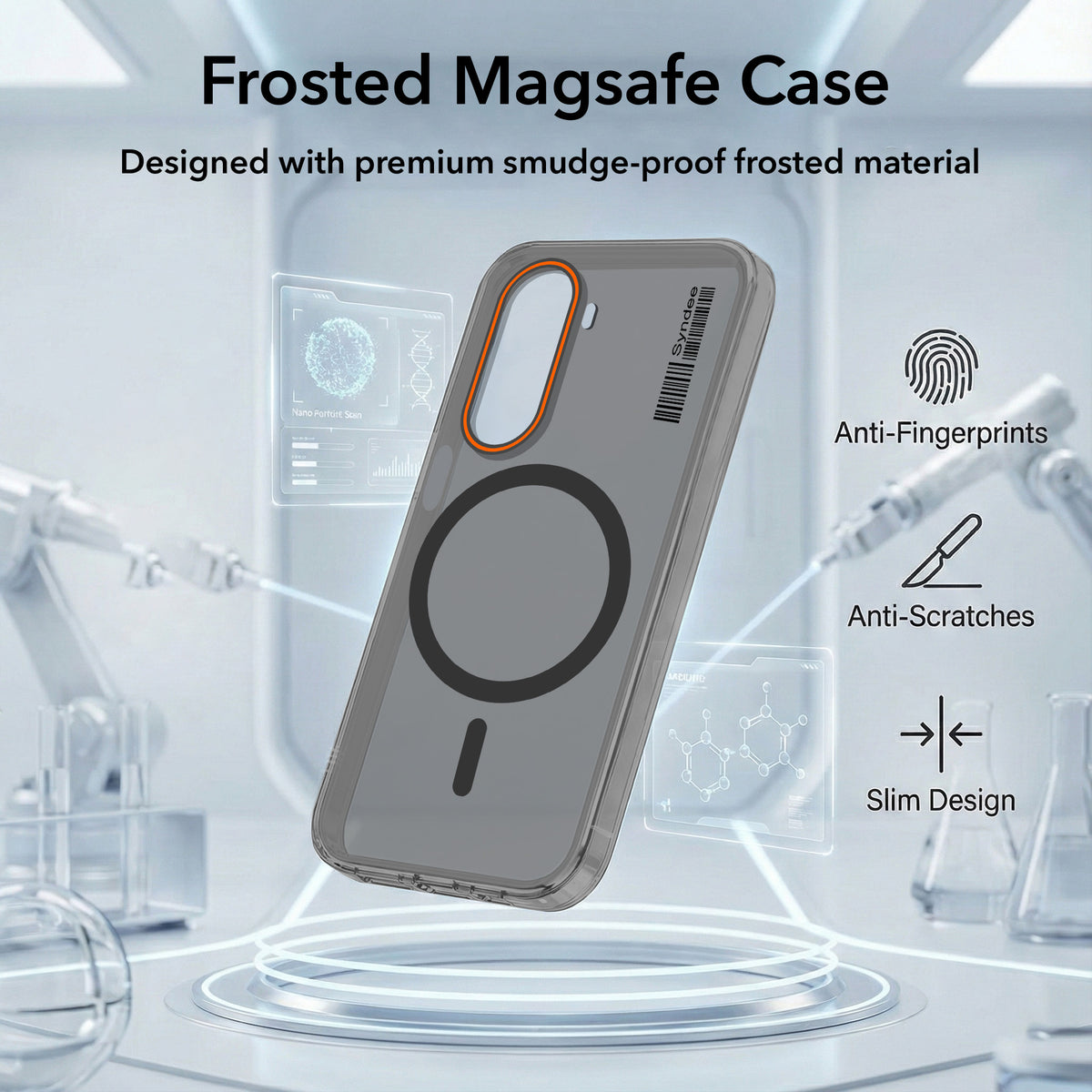 For Realme P4x Back Cover Case (Soft Touch | Camera Bump Protection | MagSafe Compatible | Matte Finish)