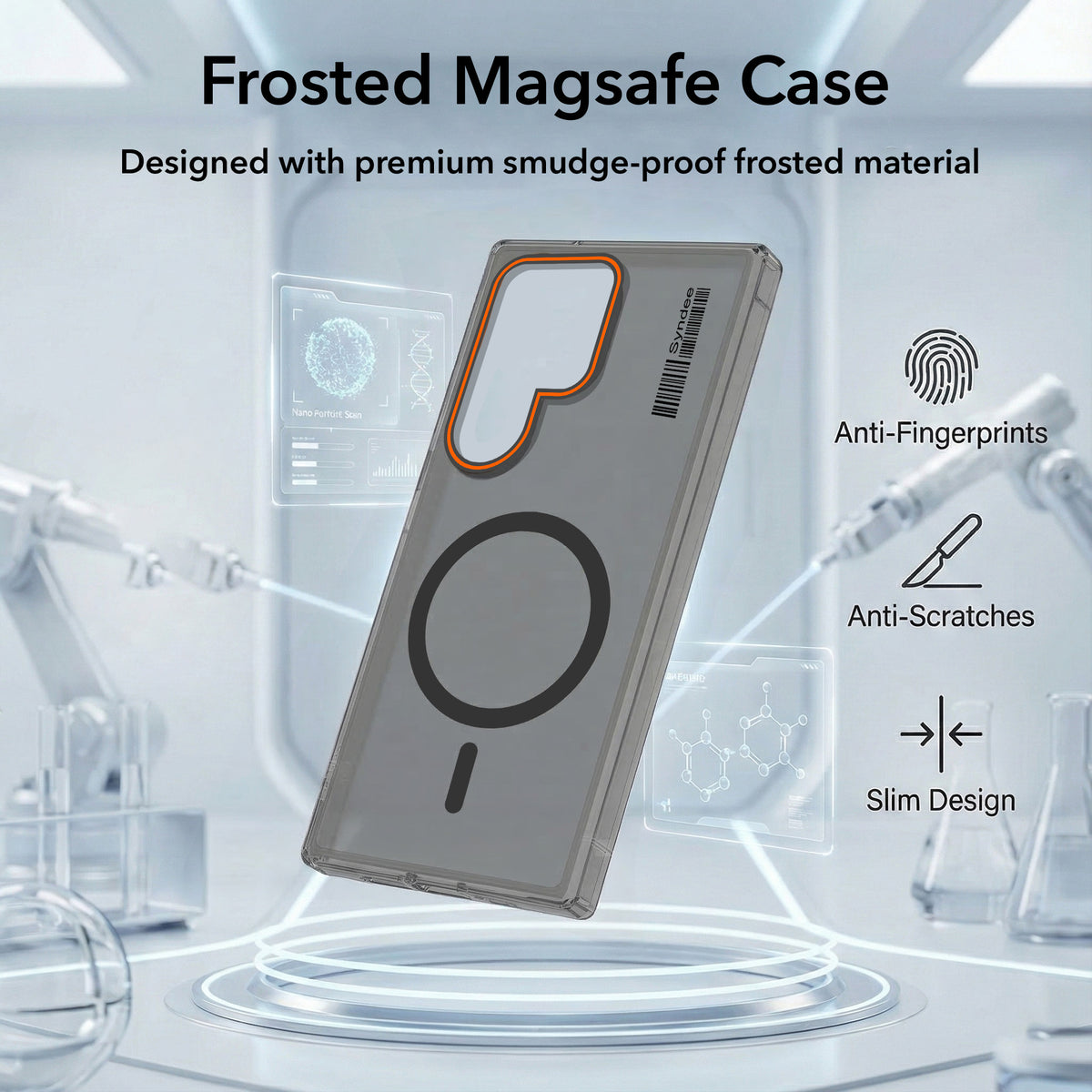 For Samsung Galaxy S26 Ultra Back Cover Case (Soft Touch | Camera Bump Protection | MagSafe Compatible | Matte Finish) (Copy)