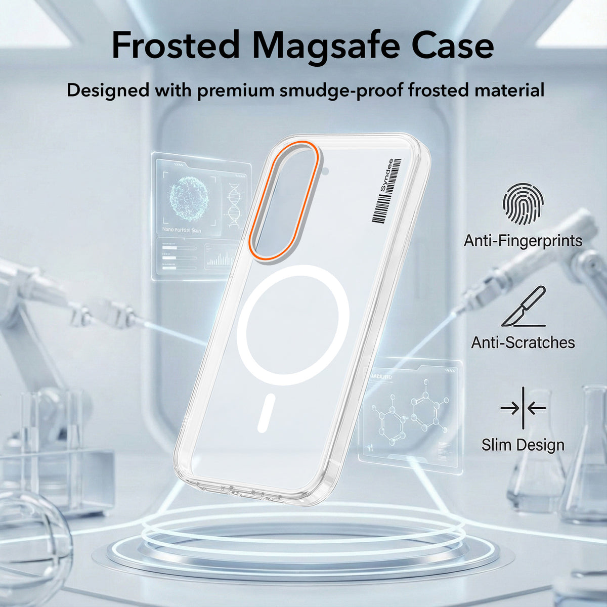 For Samsung Galaxy S26 5G Back Cover Case (Soft Touch | Camera Bump Protection | MagSafe Compatible | Matte Finish)