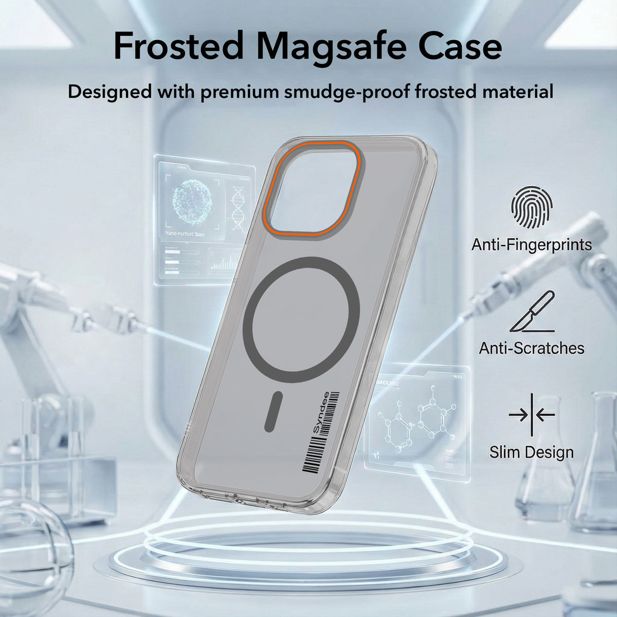 For Redmi Note 17 Pro 5G Back Cover Case (Soft Touch | Camera Bump Protection | MagSafe Compatible | Matte Finish)