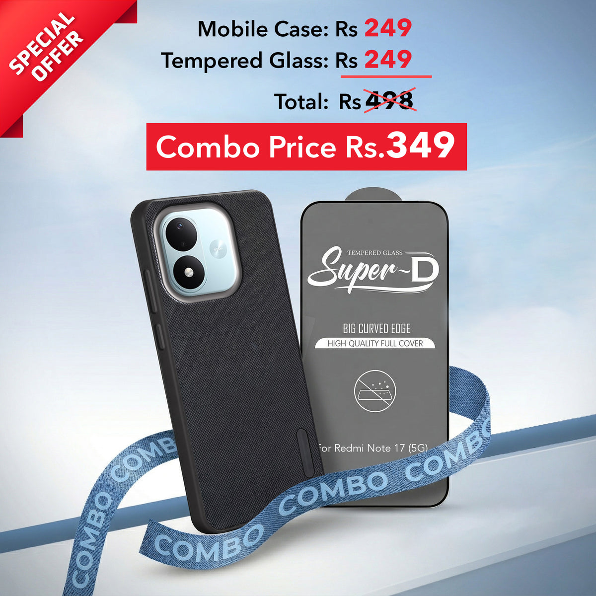 For Redmi Note 17 5G Back Cover Case Rubberised (Textured Grip Design| Micro-Fiber Cloth Inside | Slim and Light Weight | Soft Touch and Feel)