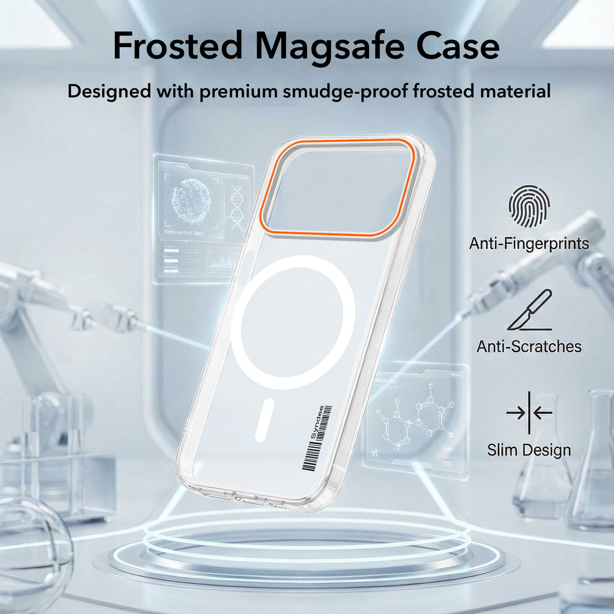 For Oppo A6c 4G Back Cover Case (Soft Touch | Camera Bump Protection | MagSafe Compatible | Matte Finish)