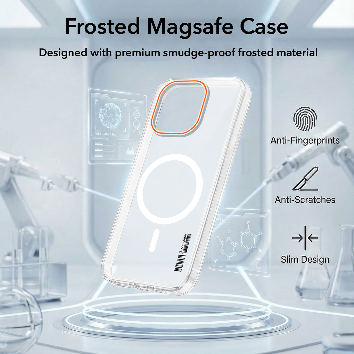 For Redmi Note 17 Pro 5G Back Cover Case (Soft Touch | Camera Bump Protection | MagSafe Compatible | Matte Finish)