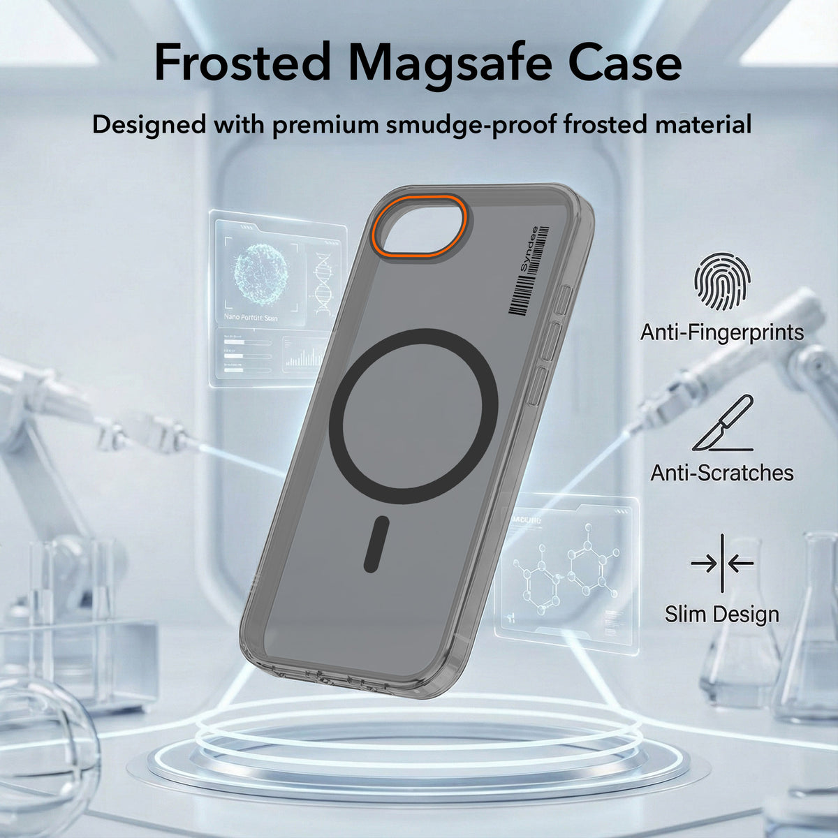 For Apple iPhone 16e | iPhone 17e Back Cover Case (Soft Touch | Camera Bump Protection | MagSafe Compatible | Matte Finish)
