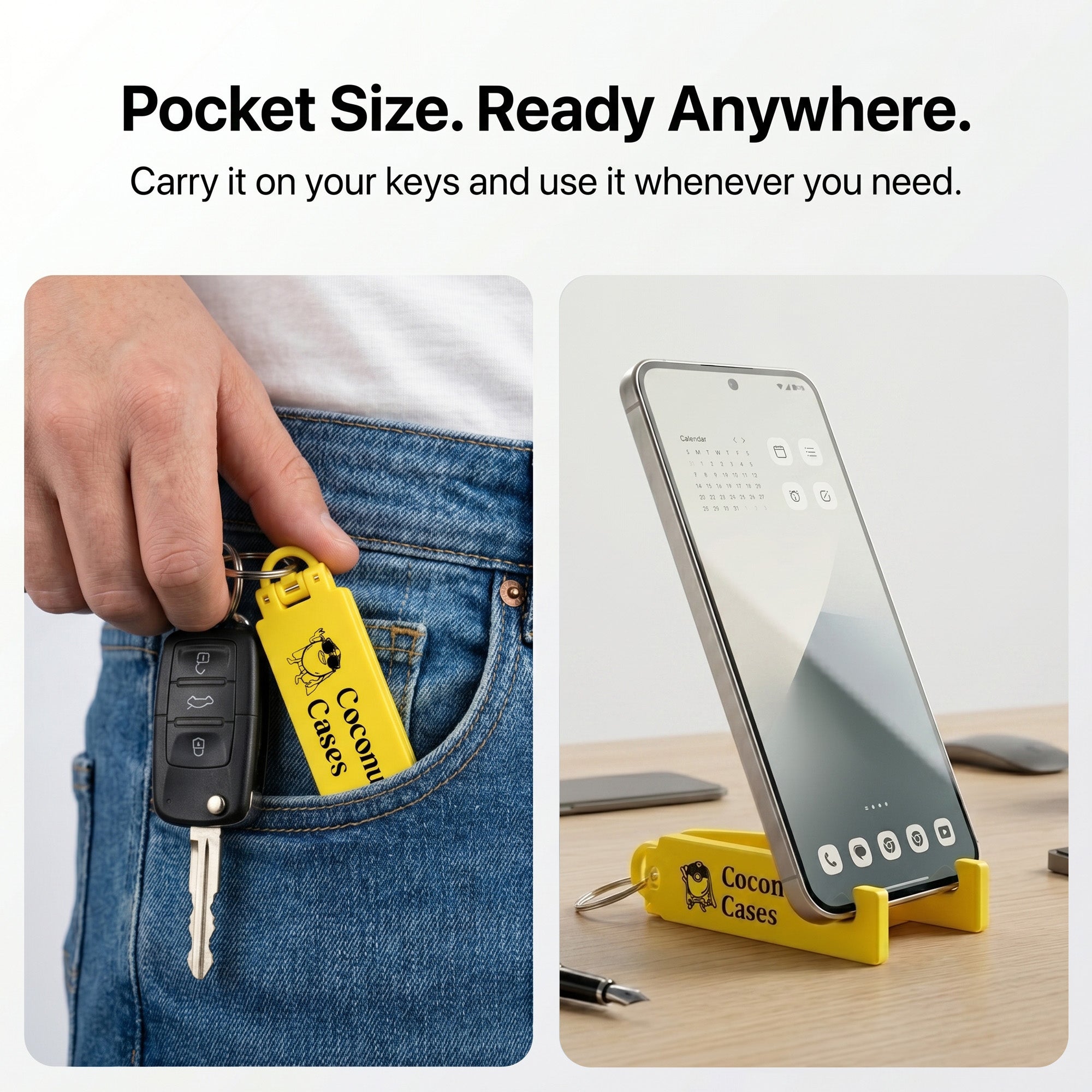 Mobile Stand Cum Keychain