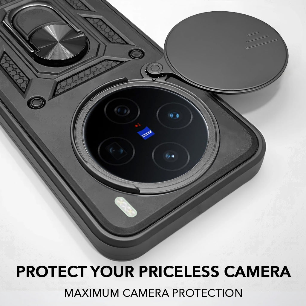 For Vivo X200 Back Cover Case (Hybrid Dual Armor Polycarbonate)