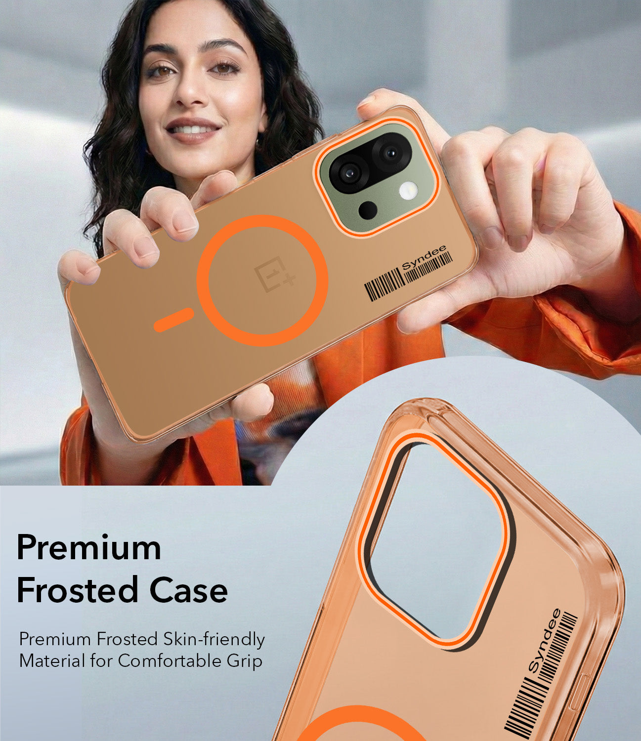 For OnePlus 13S Back Cover Case (Soft Touch | Camera Bump Protection | MagSafe Compatible | Matte Finish)