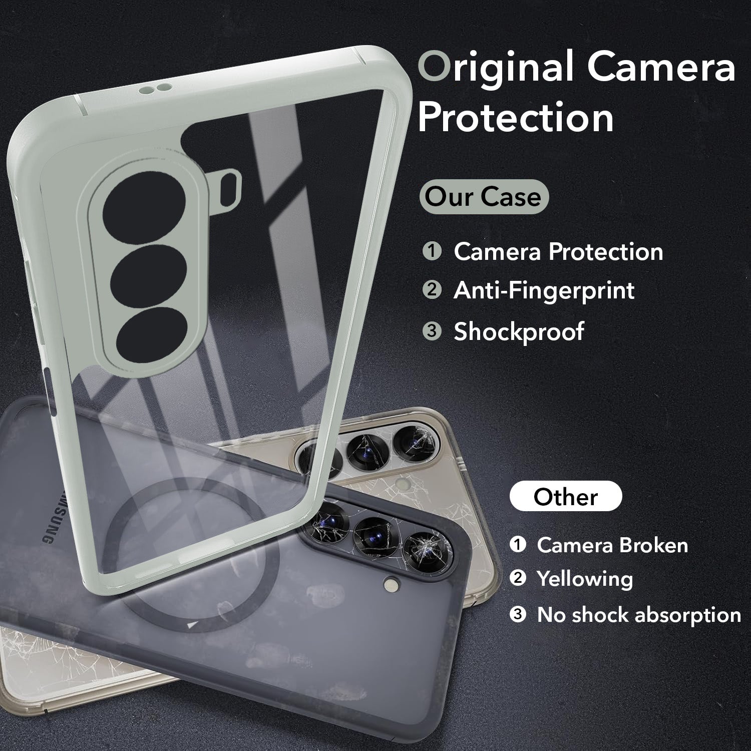 For OnePlus Nord CE 6 Lite Back Cover Case Ultra-Hybrid (Lifetime Anti Yellow | Anti Scratch | Crystal Clear Shockproof)