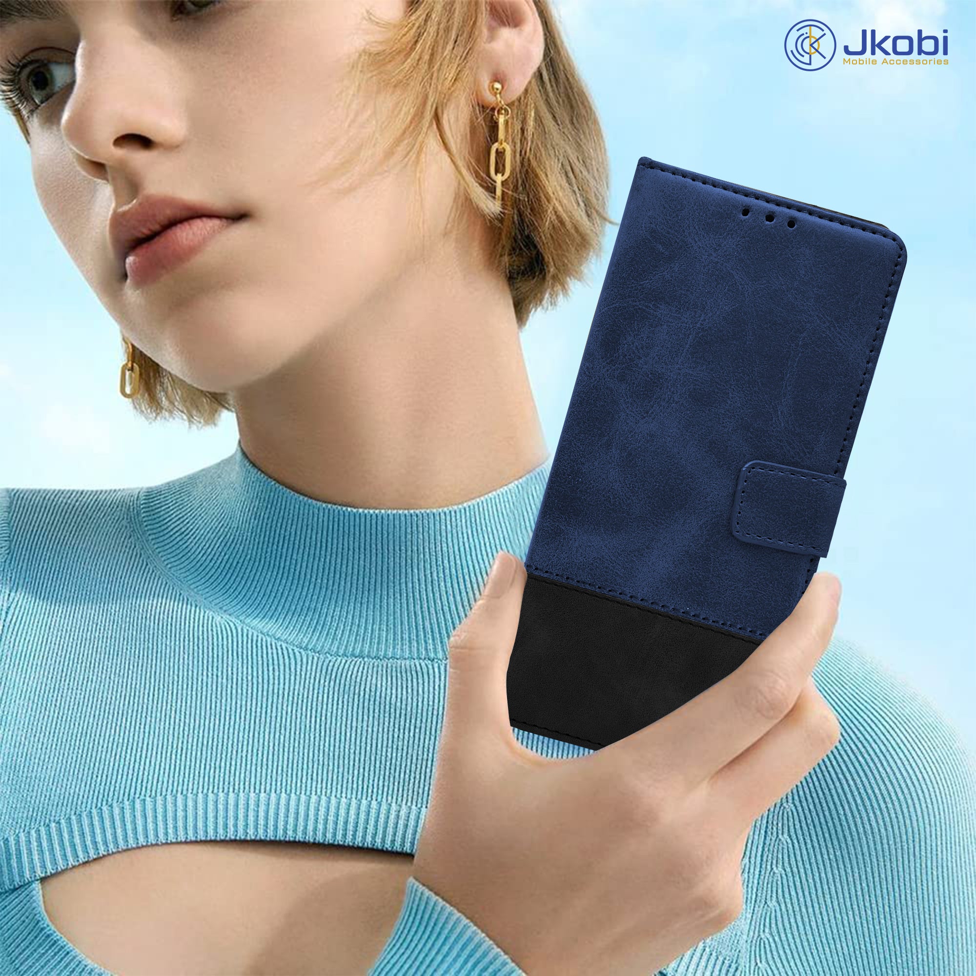 For Realme Narzo 70 5G Flip Cover Case (Professional Dual Leather Wallet with Magnetic Closure)