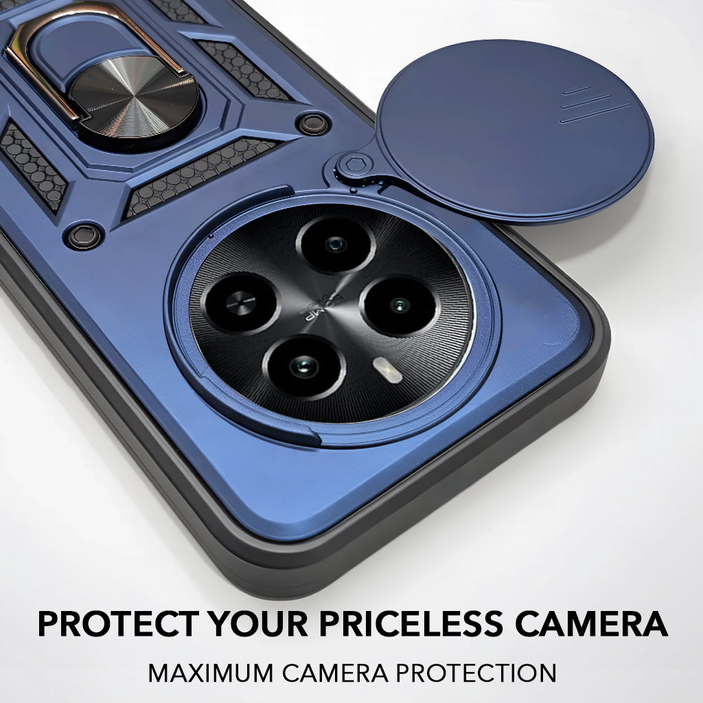 For Realme Narzo 70 5G Back Cover Case (Hybrid Dual Armor Polycarbonate)