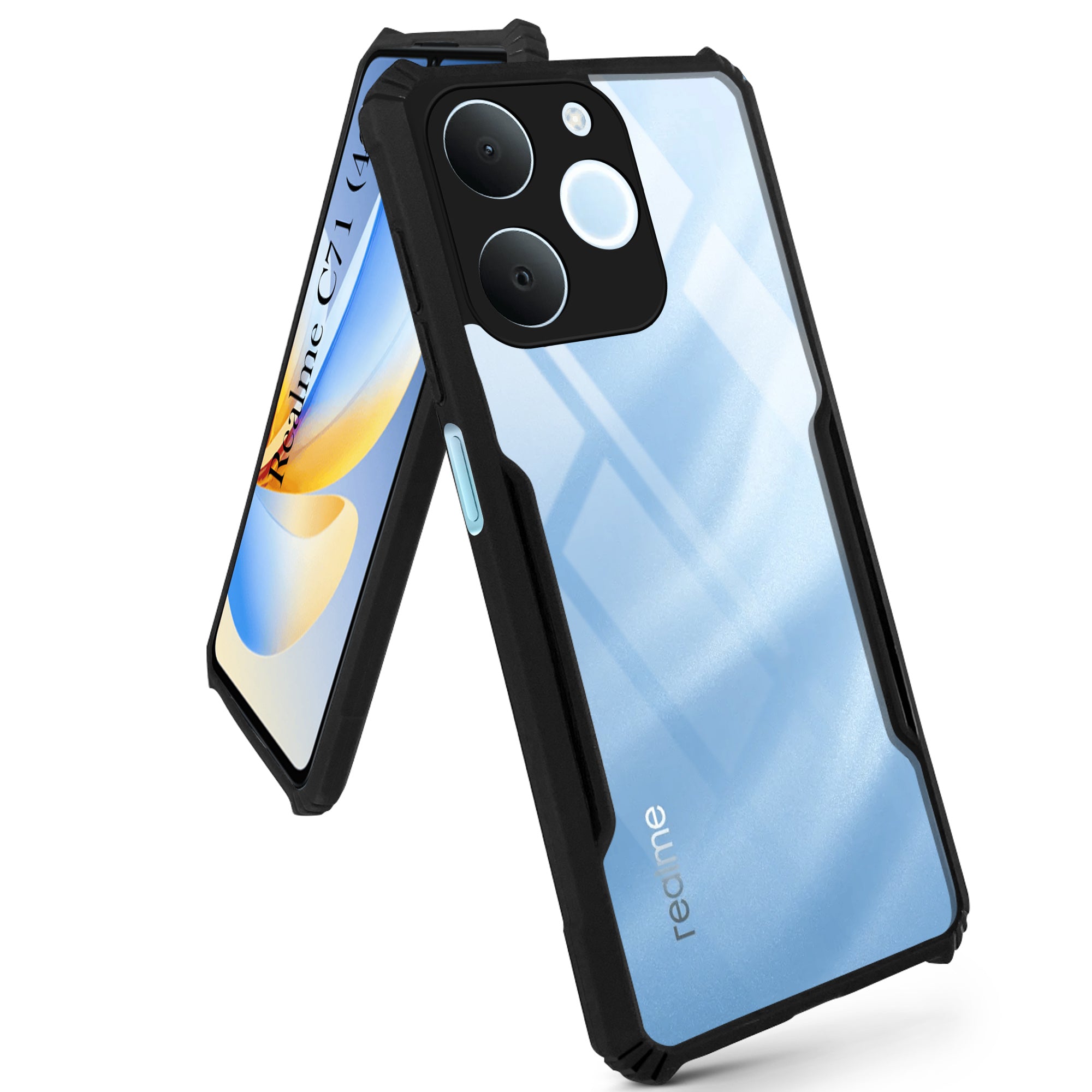 For Realme C71 Back Cover Case ( Shockproof with Polycarbonate