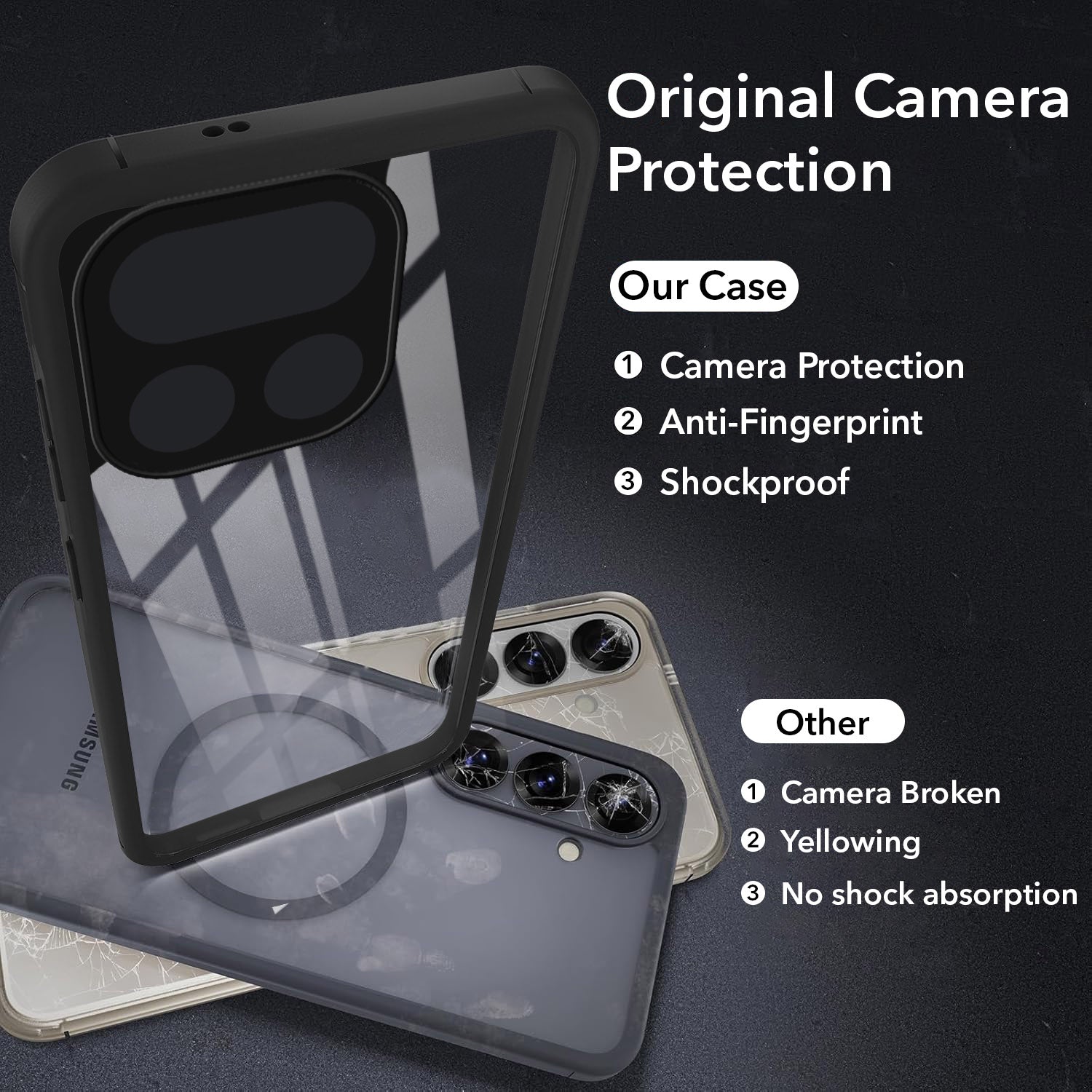 For Realme 16 Pro Back Cover Case Ultra-Hybrid (Lifetime Anti Yellow | Anti Scratch | Crystal Clear Shockproof)