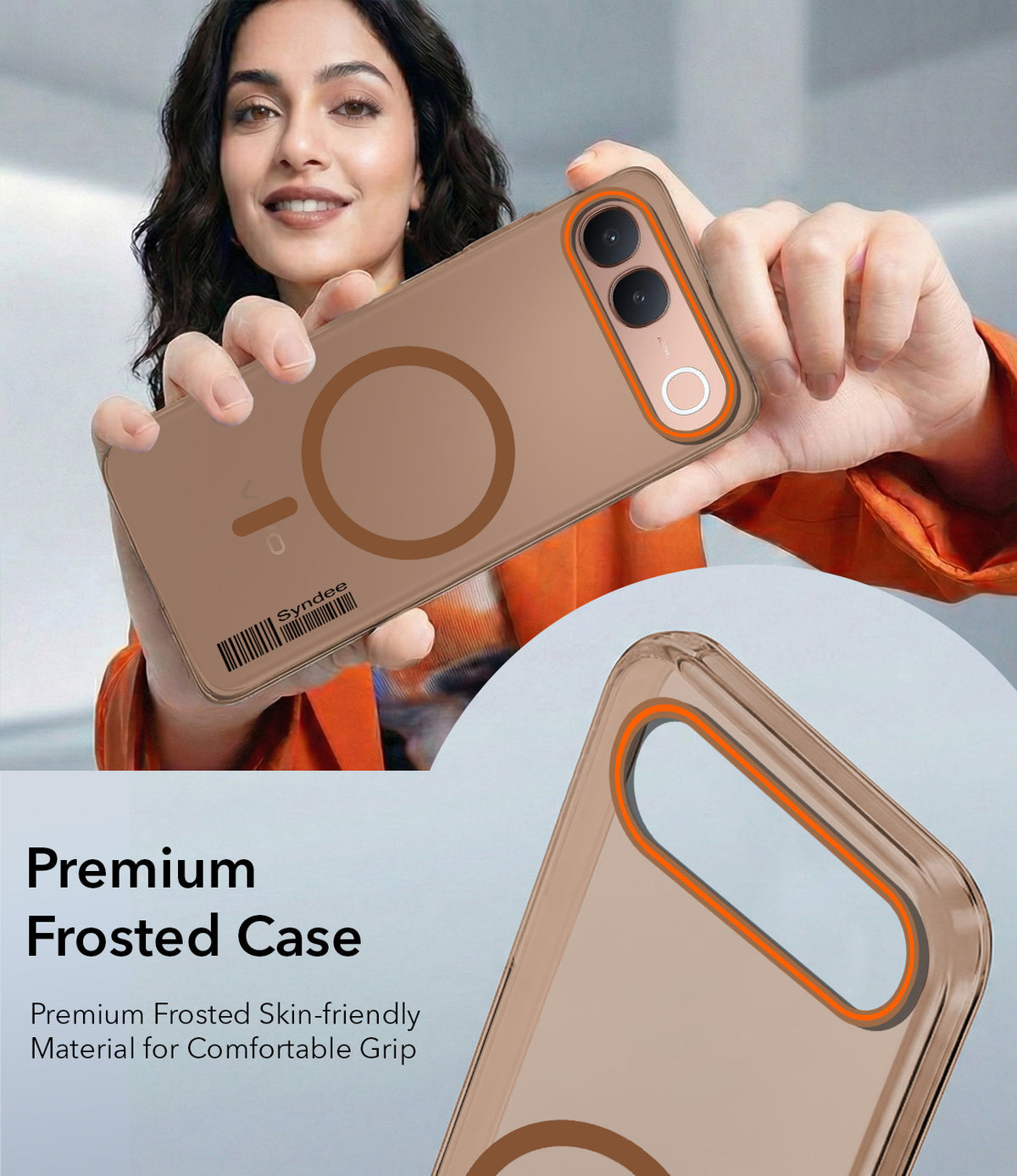 For Vivo S2 5G Back Cover Case (Soft Touch | Camera Bump Protection | MagSafe Compatible | Matte Finish)