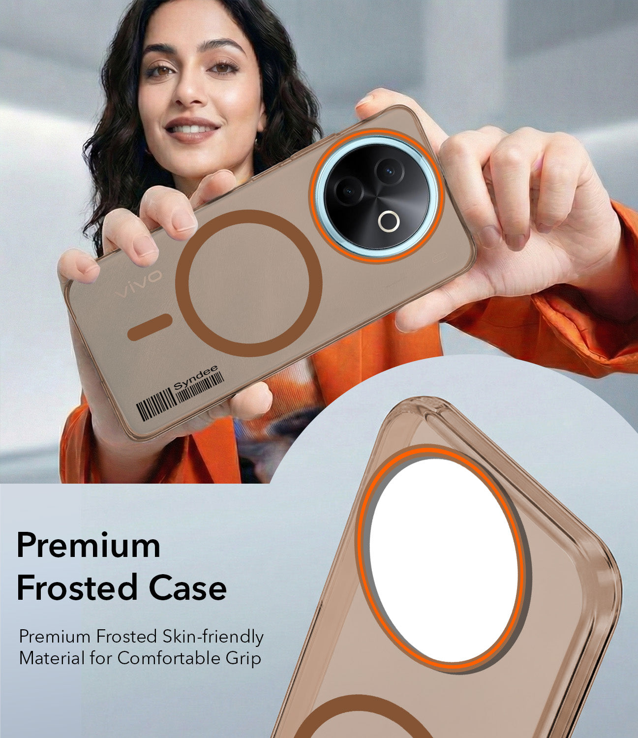 For Vivo Y39 Back Cover Case (Soft Touch | Camera Bump Protection | MagSafe Compatible | Matte Finish)