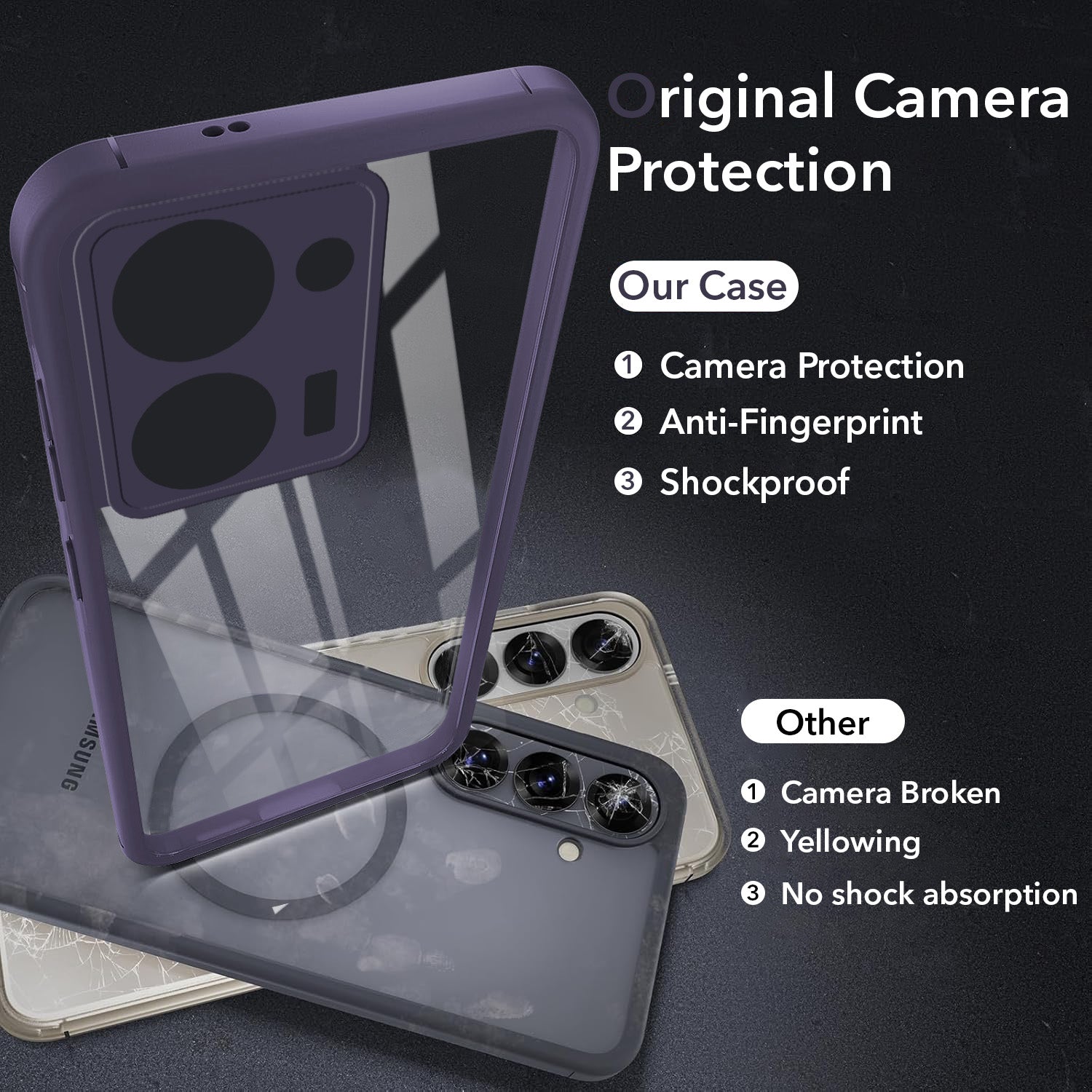 For Realme P3 Ultra Back Cover Case Ultra-Hybrid (Lifetime Anti Yellow | Anti Scratch | Crystal Clear Shockproof)