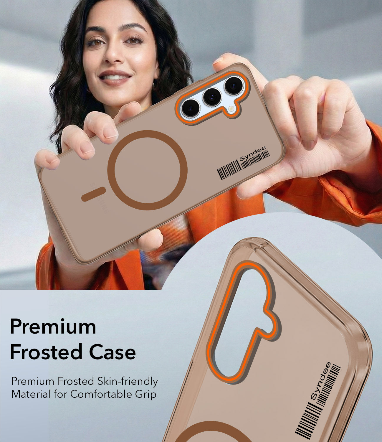 For Samsung Galaxy S24 FE Back Cover Case (Soft Touch | Camera Bump Protection | MagSafe Compatible | Matte Finish)