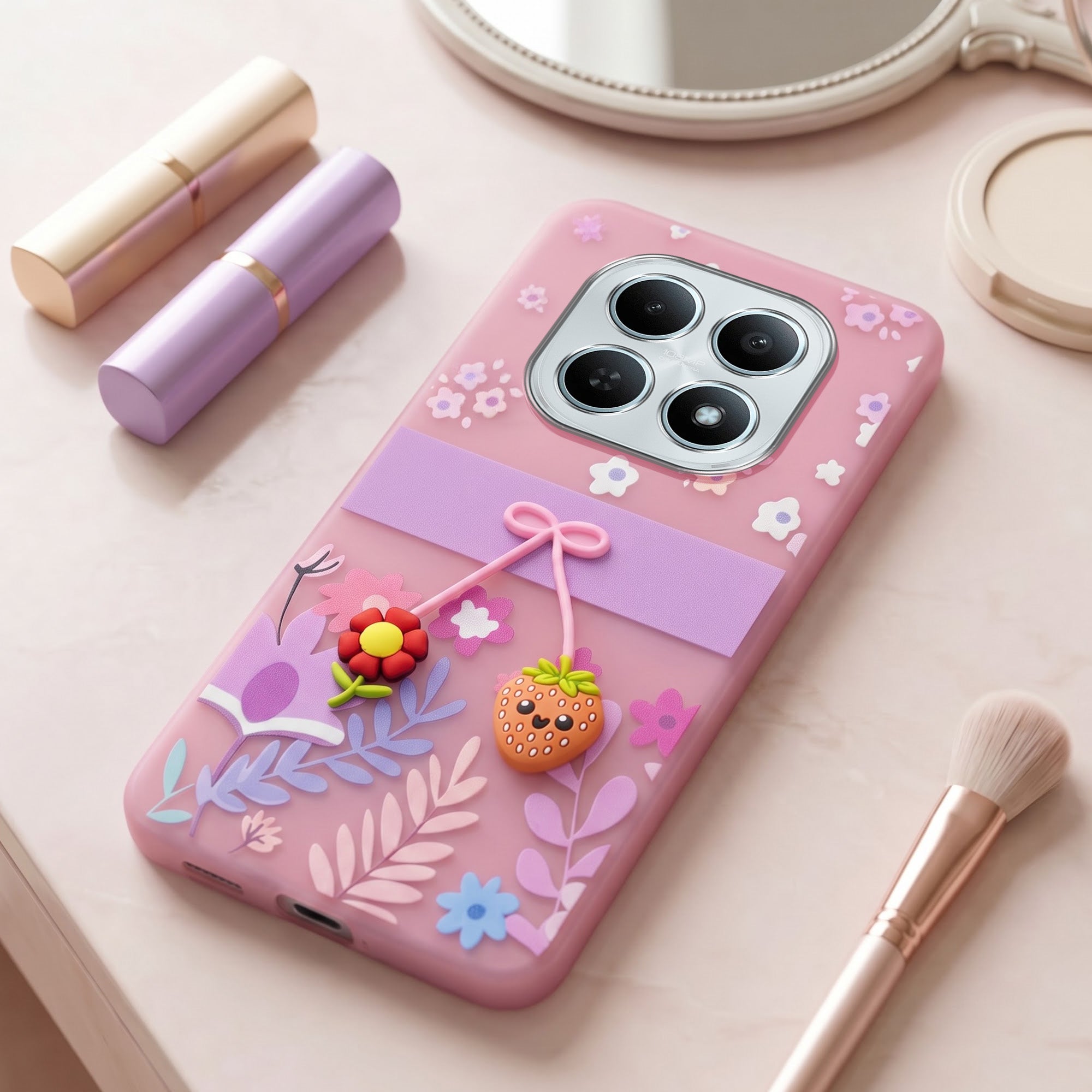 For Xiaomi Redmi Note 15 5G | Redmi Note 15 SE 5G Back Cover Case (3D Cute Cartoons | Hard Back Side Soft | Matte Premium Finish | HD Printing)