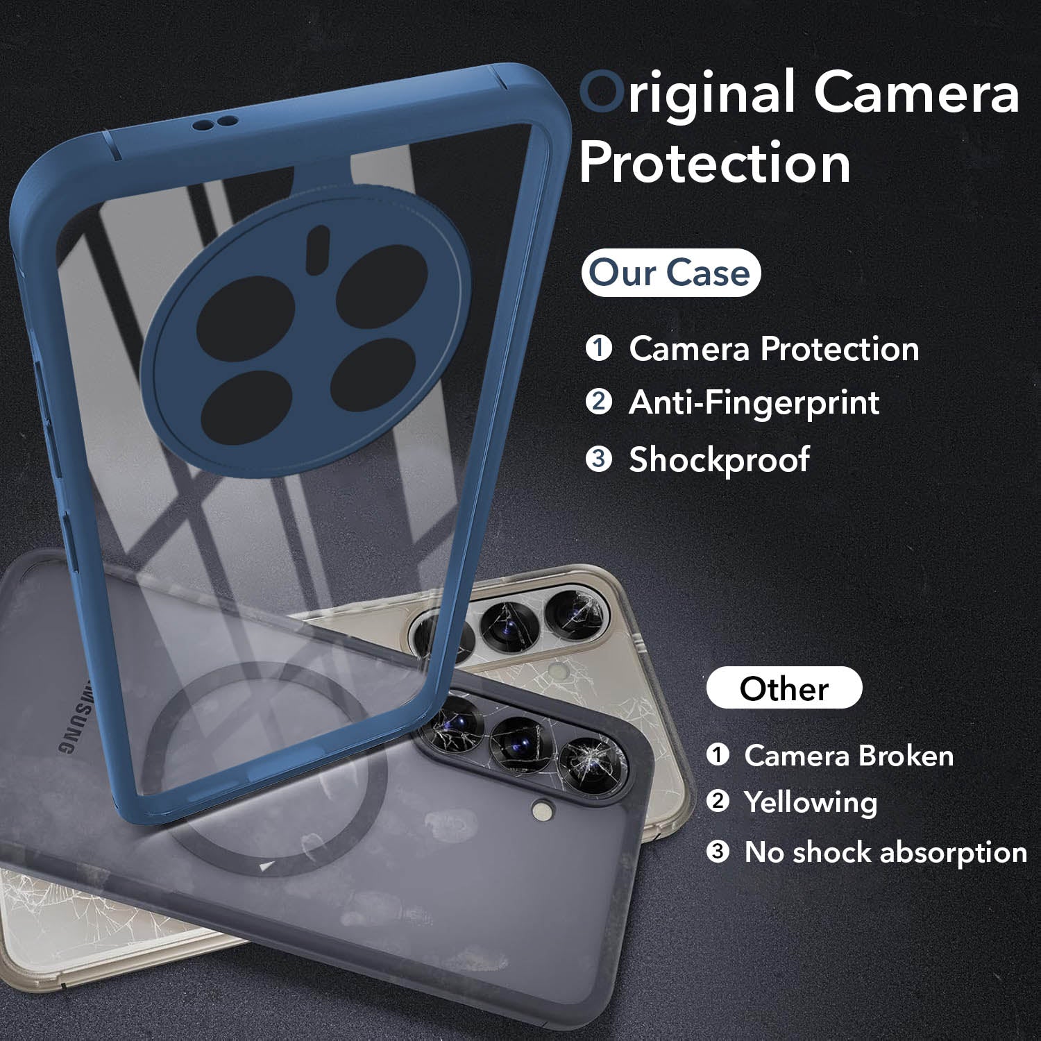 For Realme Narzo 70 5G Back Cover Case (Lifetime Anti Yellow | Anti Scratch | Crystal Clear Shockproof)