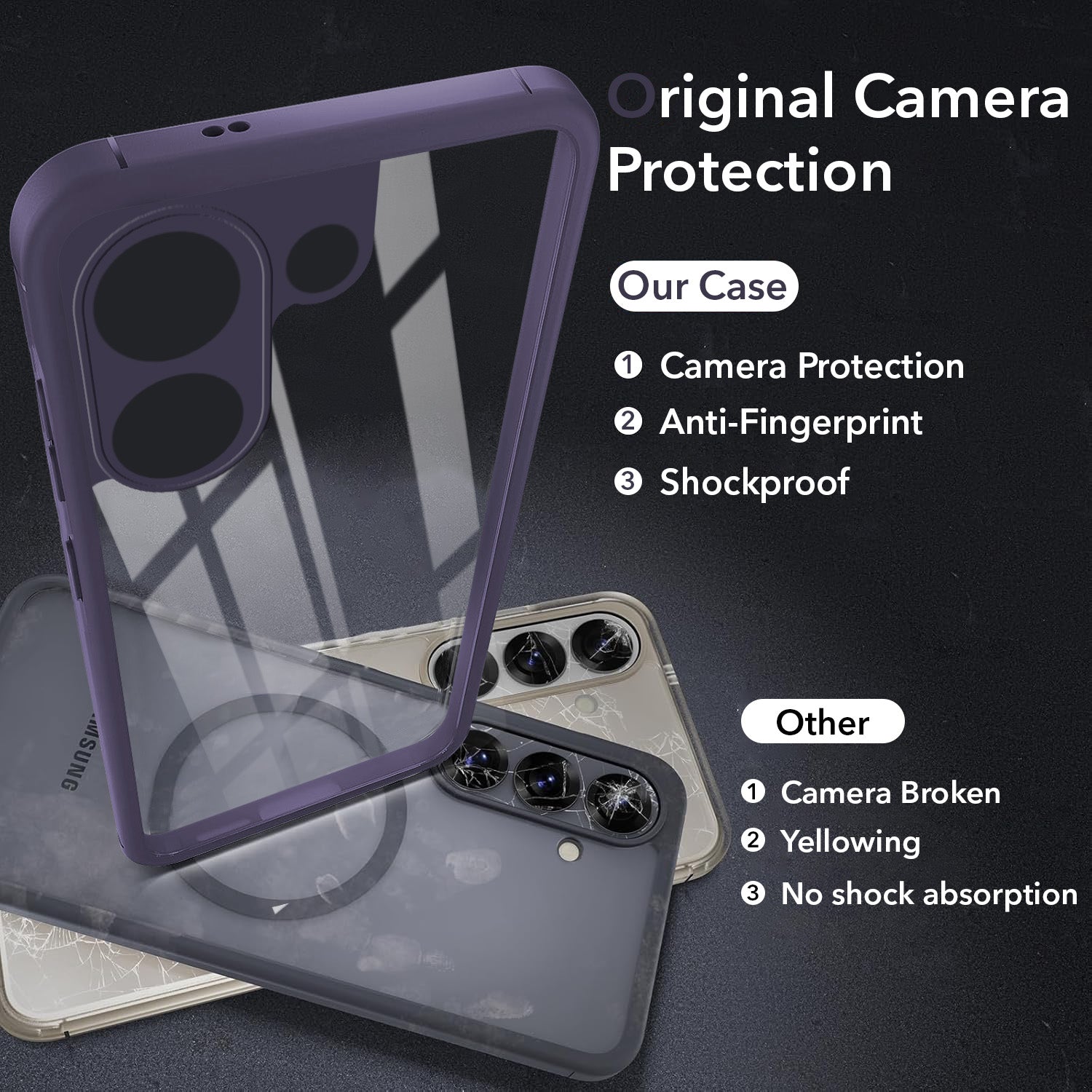 For Poco X8 Pro Back Cover Case Ultra-Hybrid (Lifetime Anti Yellow | Anti Scratch | Crystal Clear Shockproof)