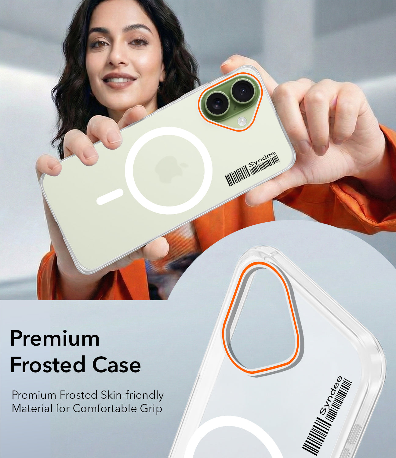 For Apple iPhone 17 Back Cover Case (Soft Touch | Camera Bump Protection | MagSafe Compatible | Matte Finish)