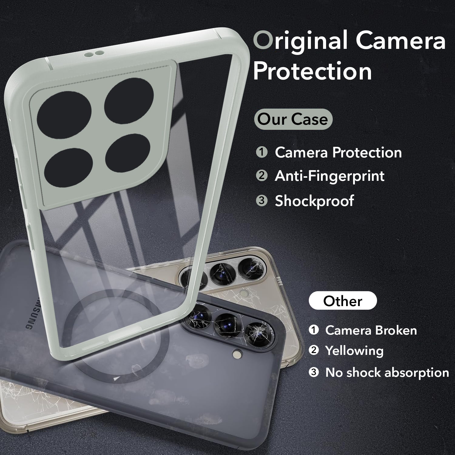 For Motorola Moto Edge 70 Back Cover Case Ultra-Hybrid (Lifetime Anti Yellow | Anti Scratch | Crystal Clear Shockproof)