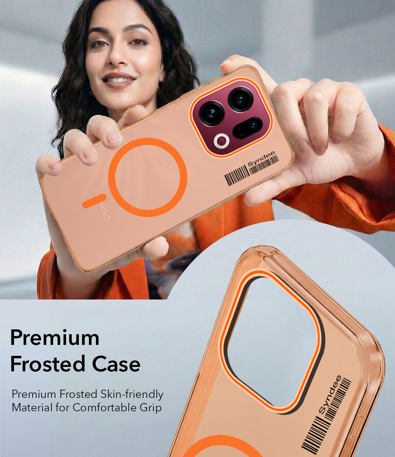 For Oppo Find X9 | Oppo Find X9s Back Cover Case (Soft Touch | Camera Bump Protection | MagSafe Compatible | Matte Finish)