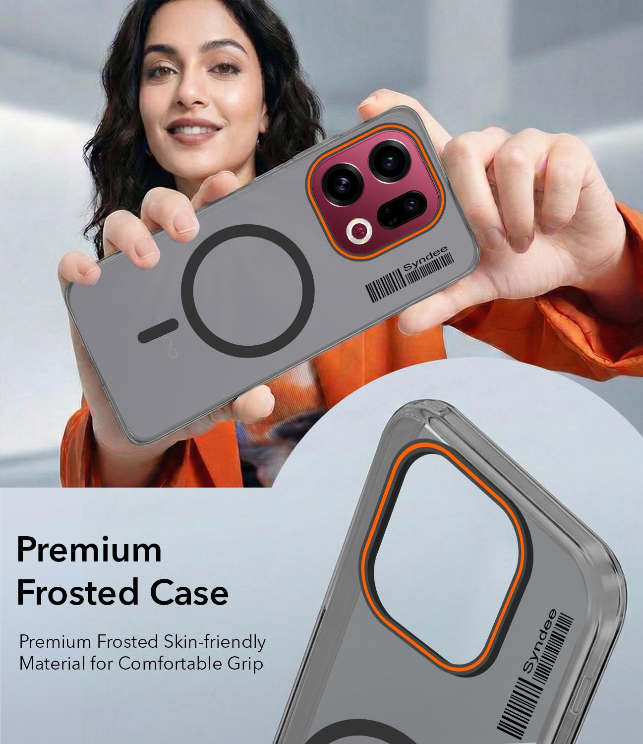 For Oppo Find X9 | Oppo Find X9s Back Cover Case (Soft Touch | Camera Bump Protection | MagSafe Compatible | Matte Finish)