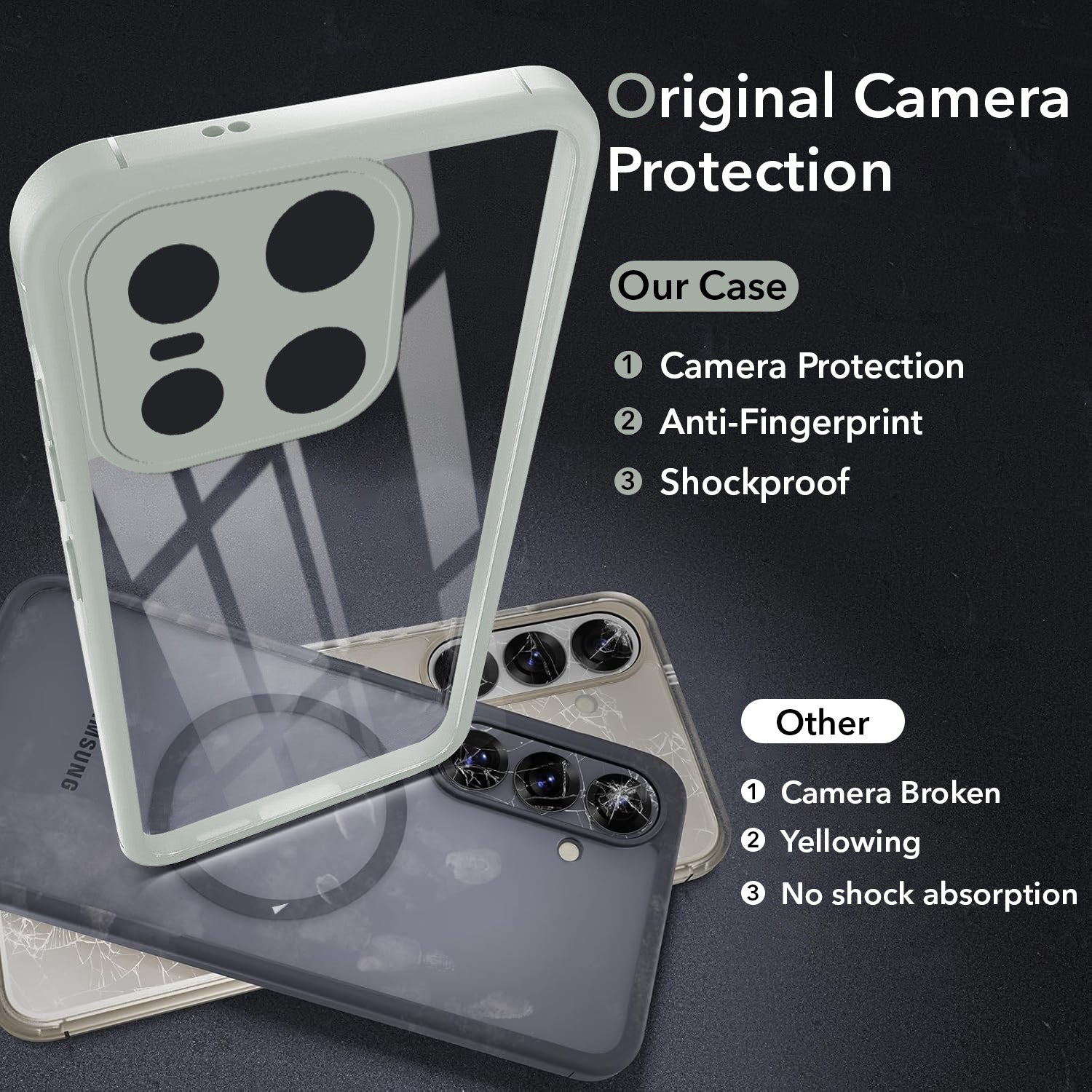 For OnePlus 15 5G Back Cover Case Ultra-Hybrid (Lifetime Anti Yellow | Anti Scratch | Crystal Clear Shockproof)