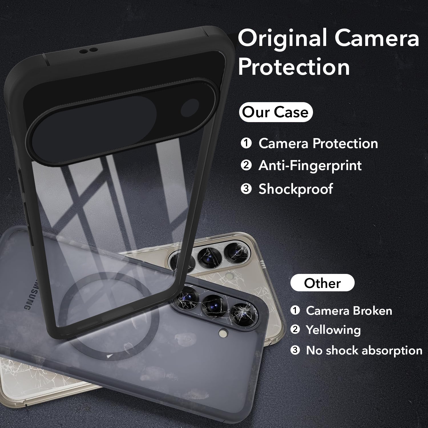 For Google Pixel 9 Back Cover Case Ultra-Hybrid (Lifetime Anti Yellow | Anti Scratch | Crystal Clear Shockproof)