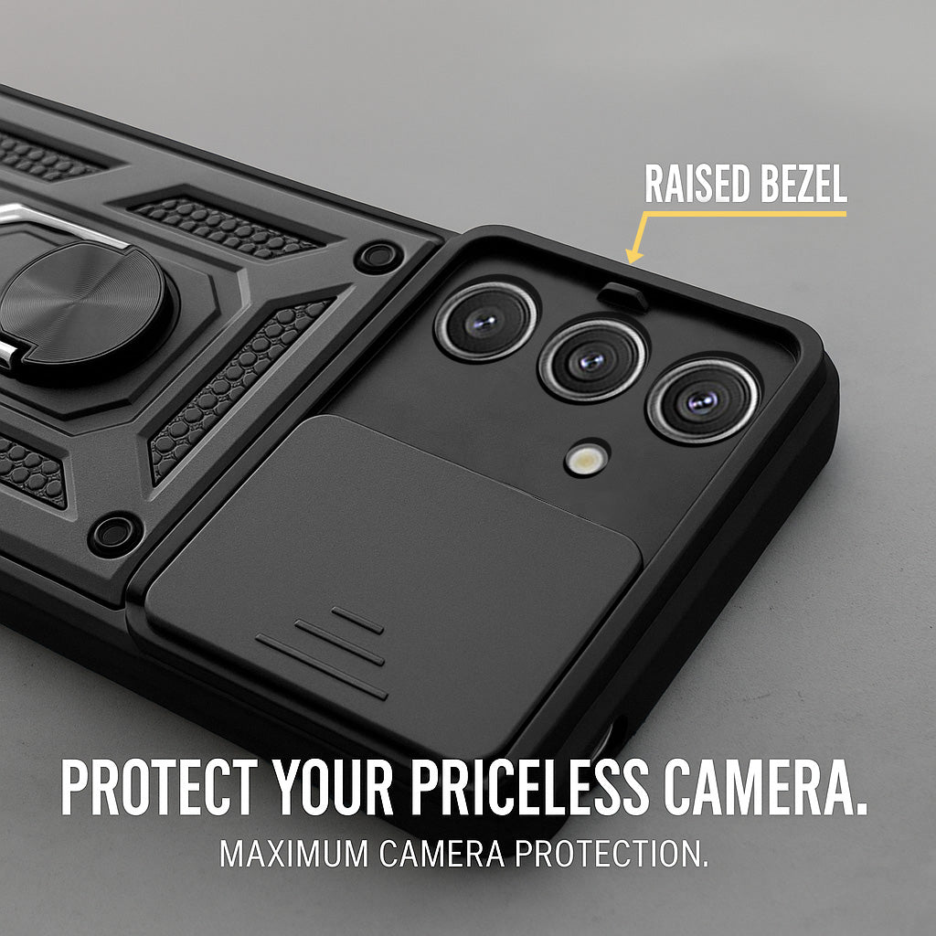 For Samsung Galaxy S24 Back Cover Case (Hybrid Dual Armor Polycarbonate)