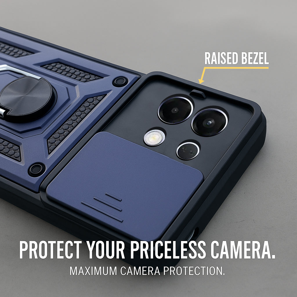 For Oppo K13 Back Cover Case (Hybrid Dual Armor Polycarbonate)