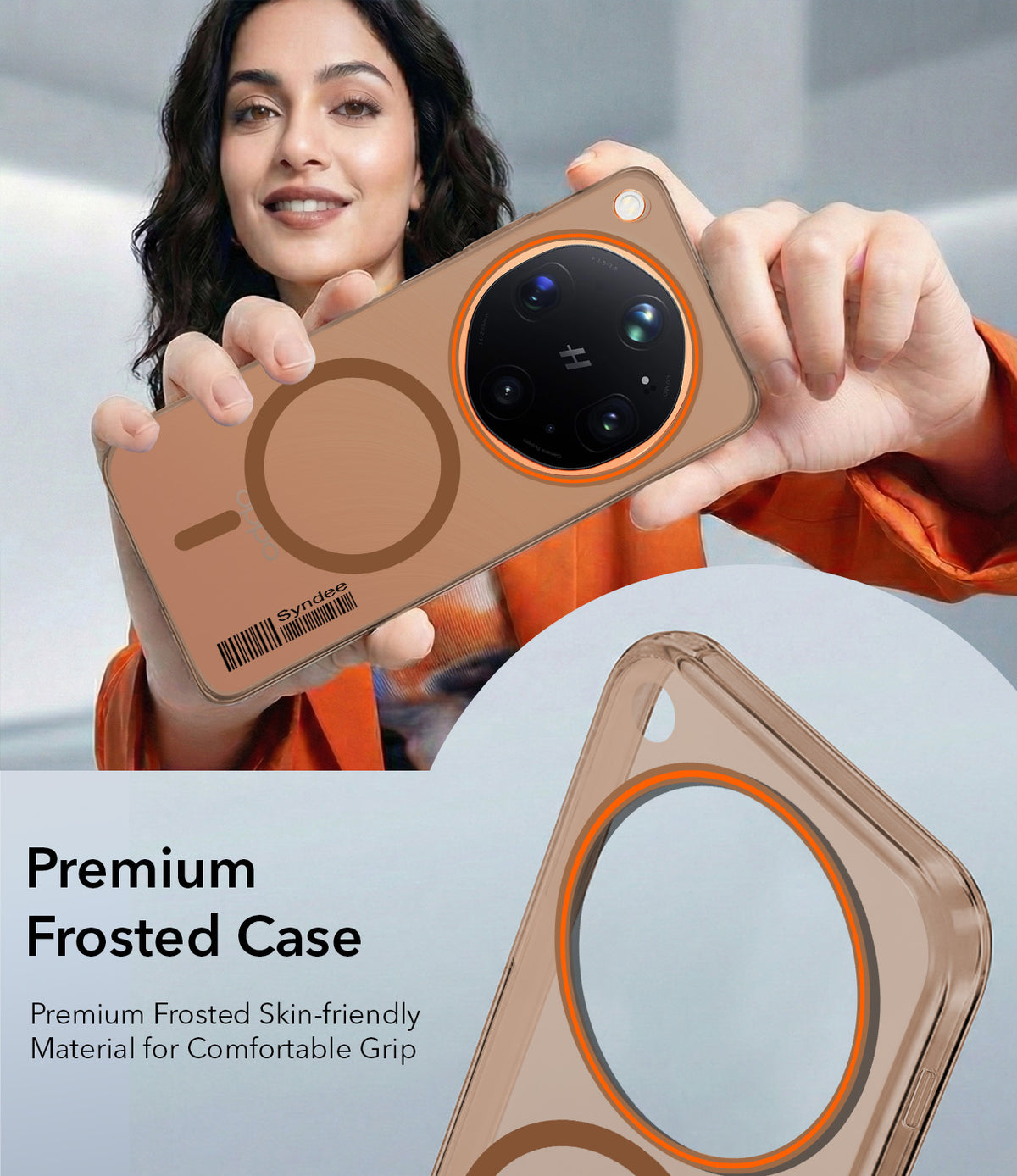 For Oppo Find X9 Ultra Back Cover Case (Soft Touch | Camera Bump Protection | MagSafe Compatible | Matte Finish)