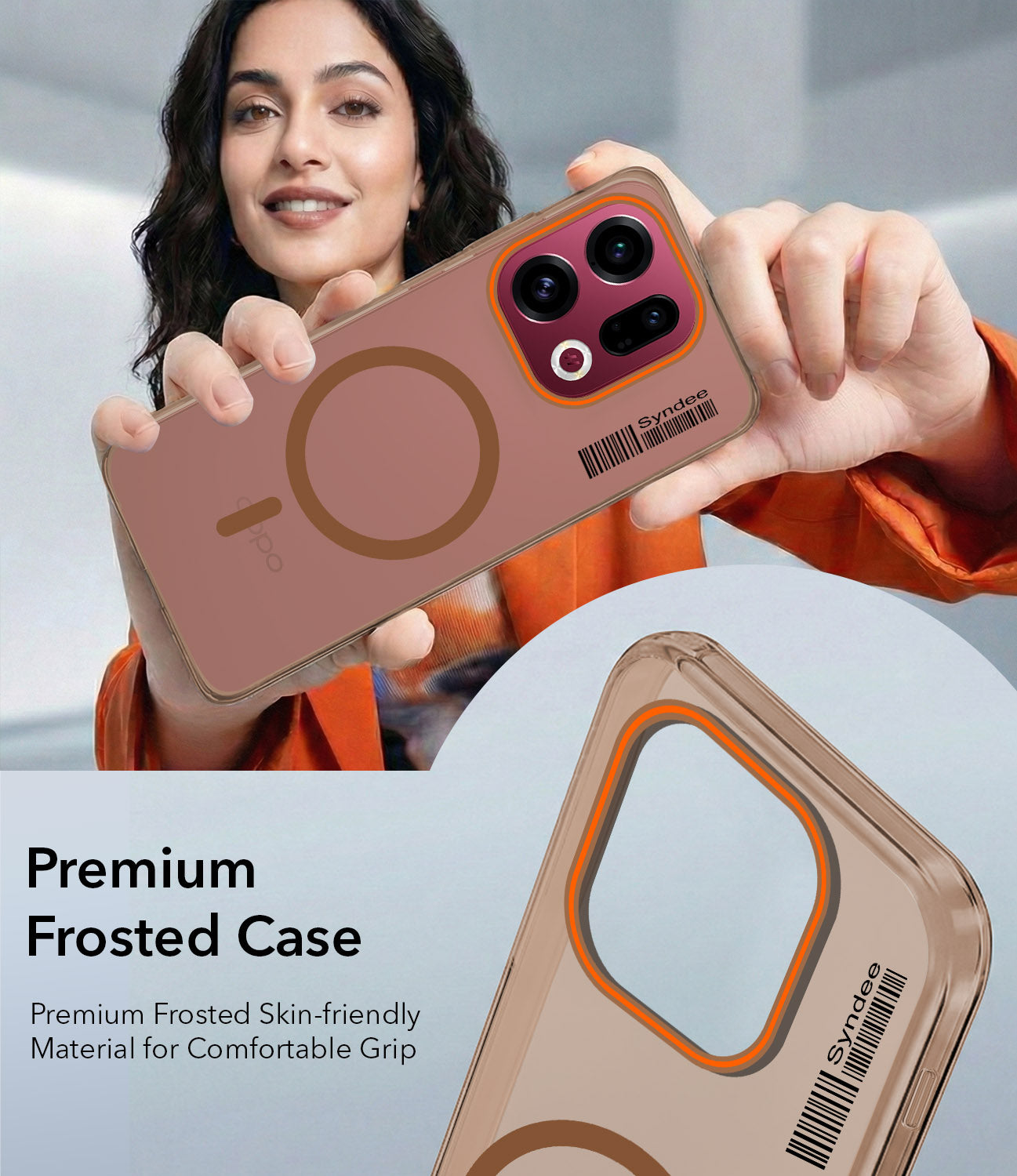 For Oppo Find X9 | Oppo Find X9s Back Cover Case (Soft Touch | Camera Bump Protection | MagSafe Compatible | Matte Finish)