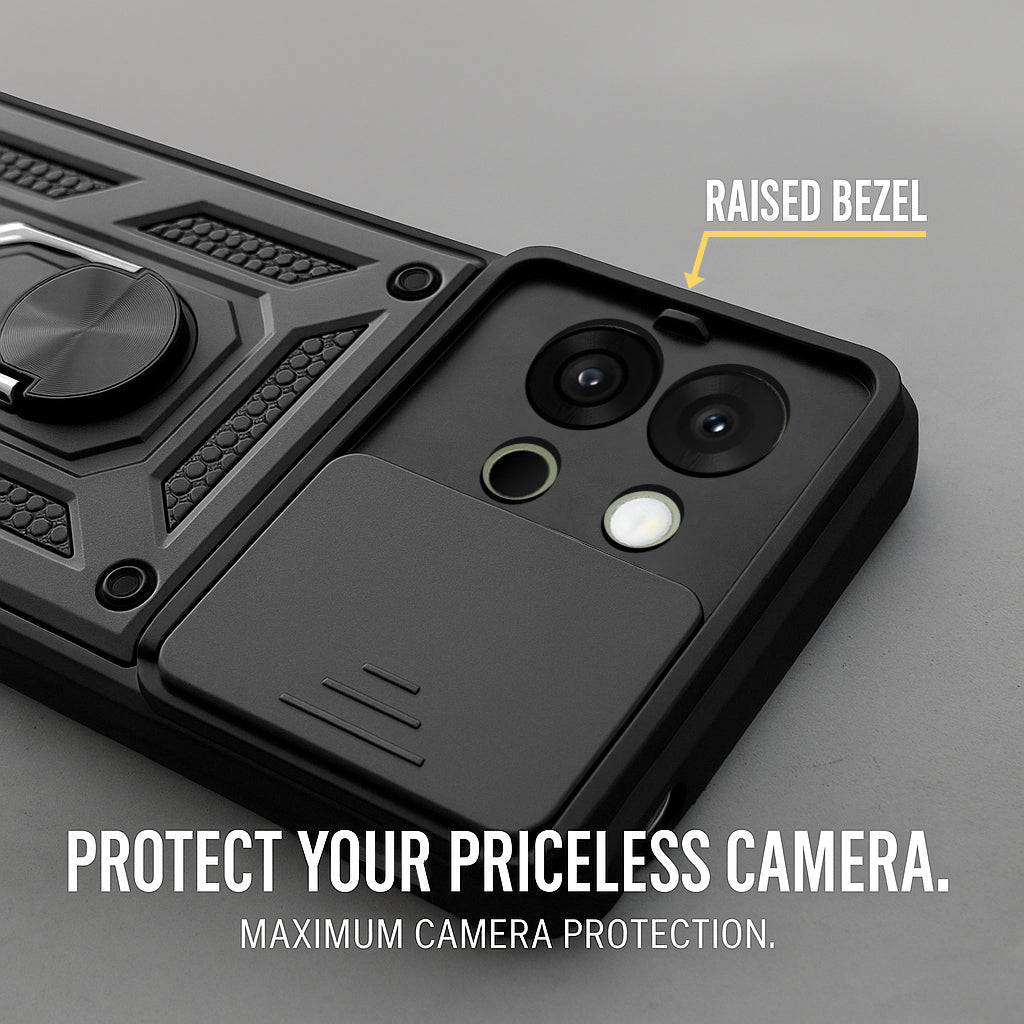 For OnePlus 13S Back Cover Case (Hybrid Dual Armor Polycarbonate)