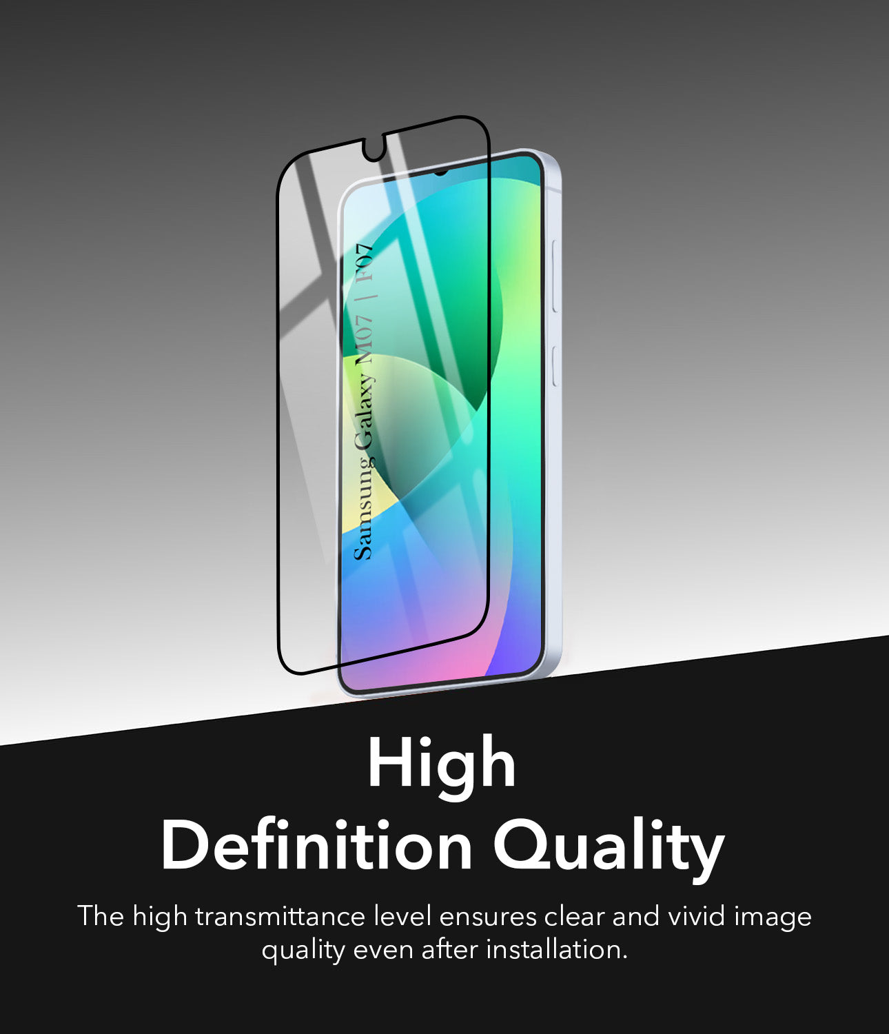 (Pack of 2) Tempered Glass For Samsung Galaxy M07 | Samsung Galaxy F07 Military-Grade Gorilla Screen Protector (Shatterproof HD Clarity | Oleophobic Coating | 3D Precision Cut)