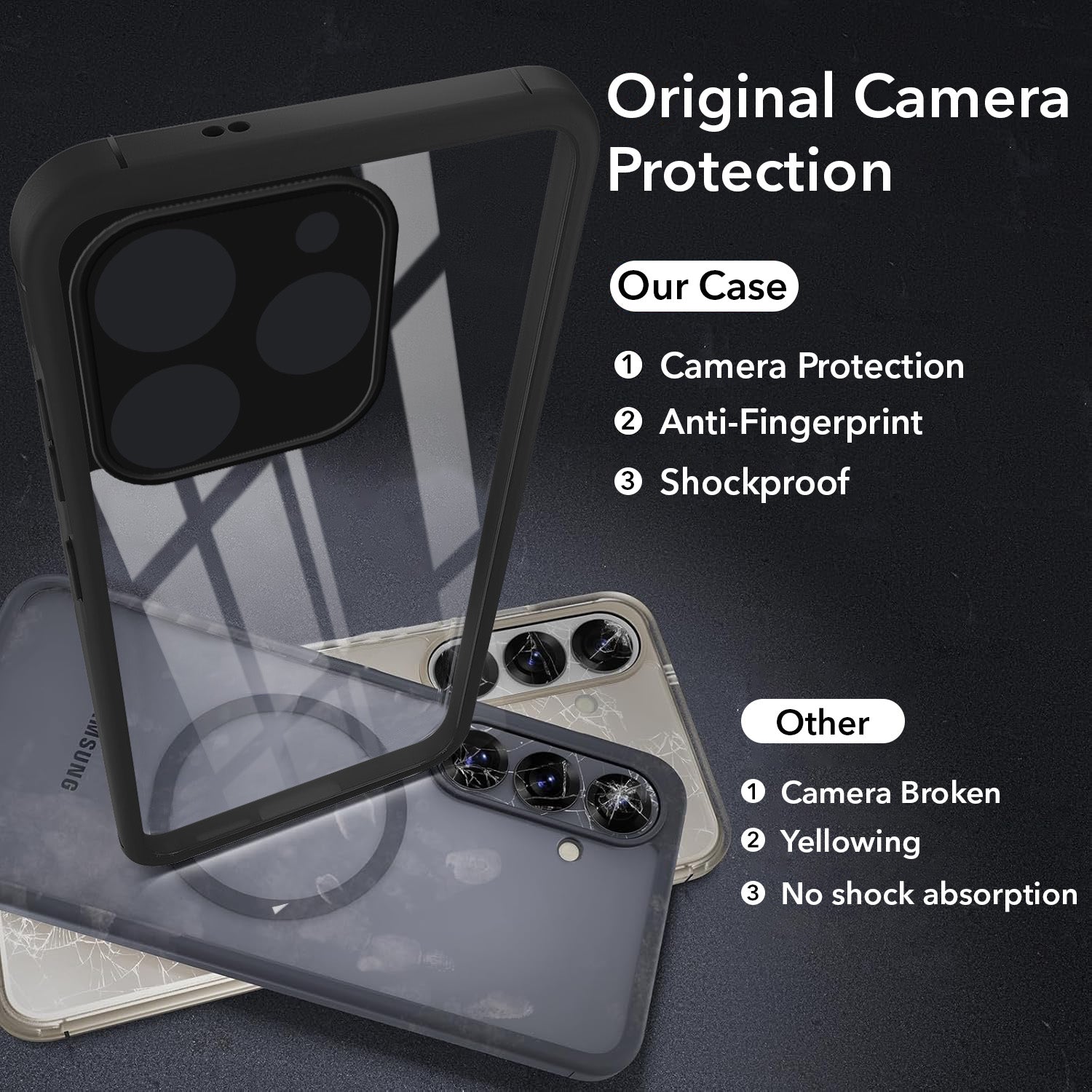 For Realme 15T | Realme Narzo 90 Back Cover Case (Lifetime Anti Yellow | Anti Scratch | Crystal Clear Shockproof)