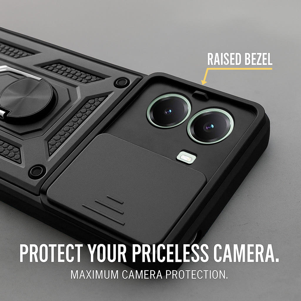 For Poco X7 Pro Back Cover Case (Hybrid Dual Armor Polycarbonate)