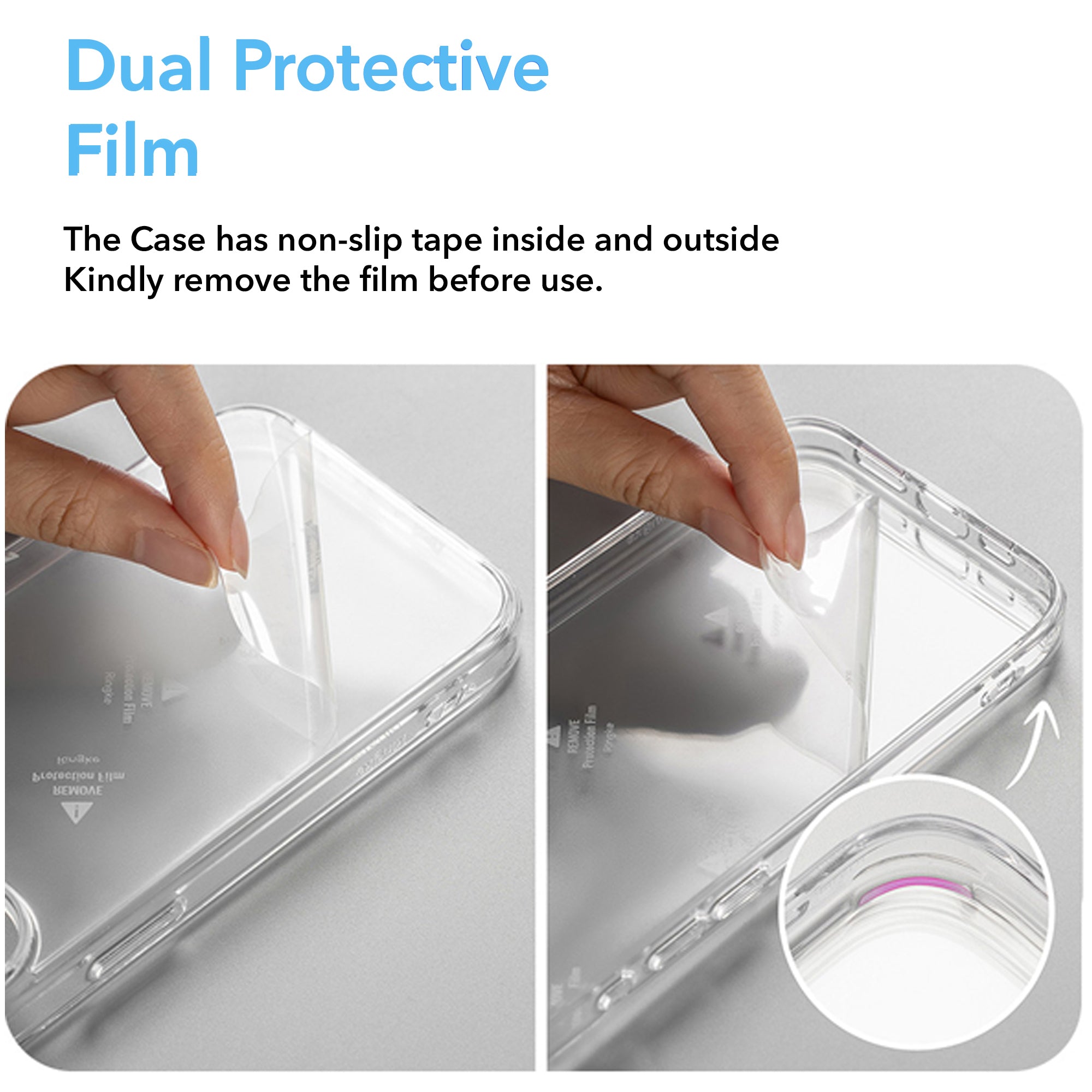 For Samsung Galaxy Z Fold 7 Back Cover ( Shockproof Crystal Clear Case |  Drop & Camera Protection | Hard Polycarbonate)