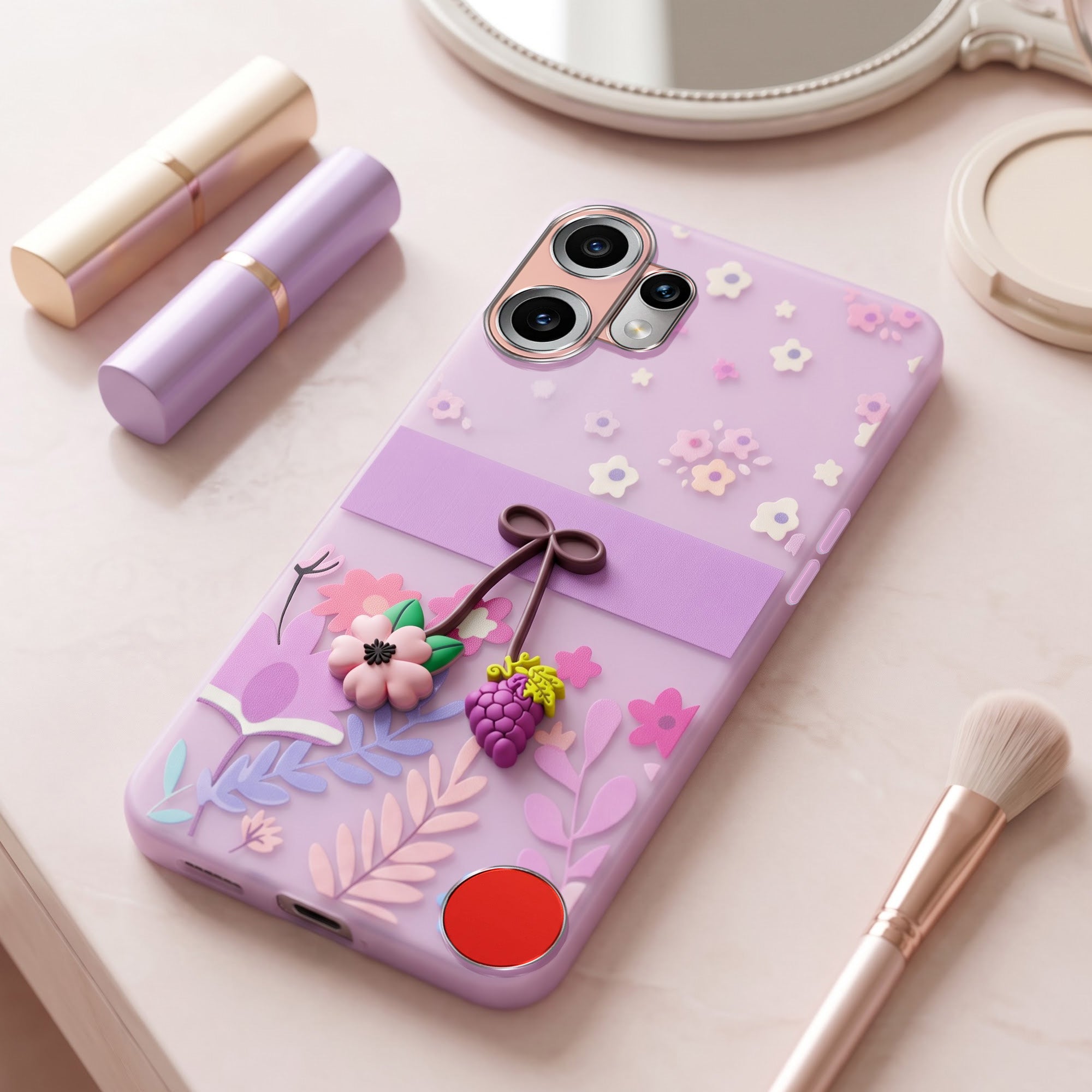 For Nothing CMF Phone 2 Pro Back Cover Case (3D Cute Cartoons | Hard Back Side Soft | Matte Premium Finish | HD Printing)