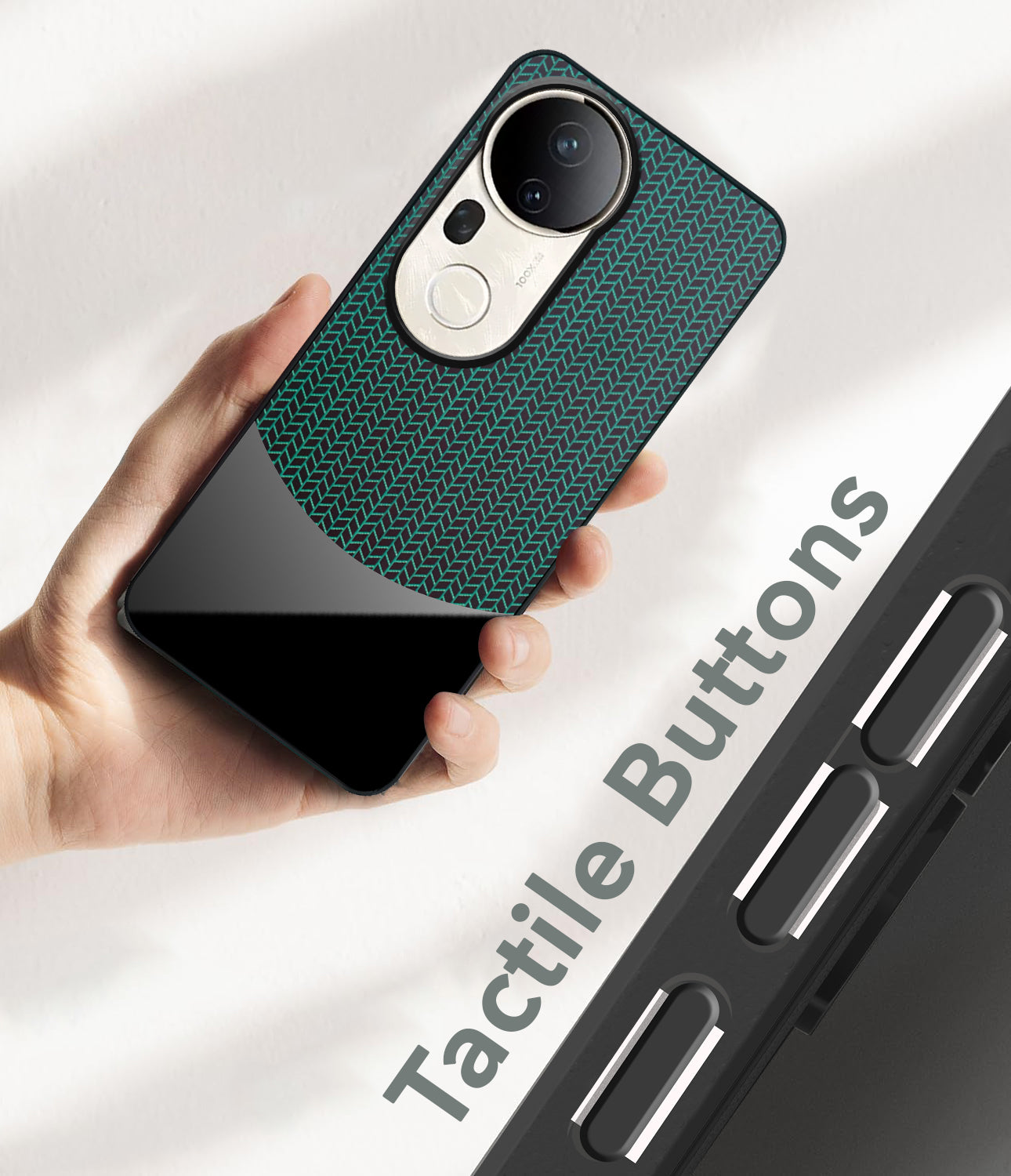 For Vivo T4 Ultra Silicone Finish Back Cover Case (Premium Minimalist Professional Feel | Camera Protection Bump)