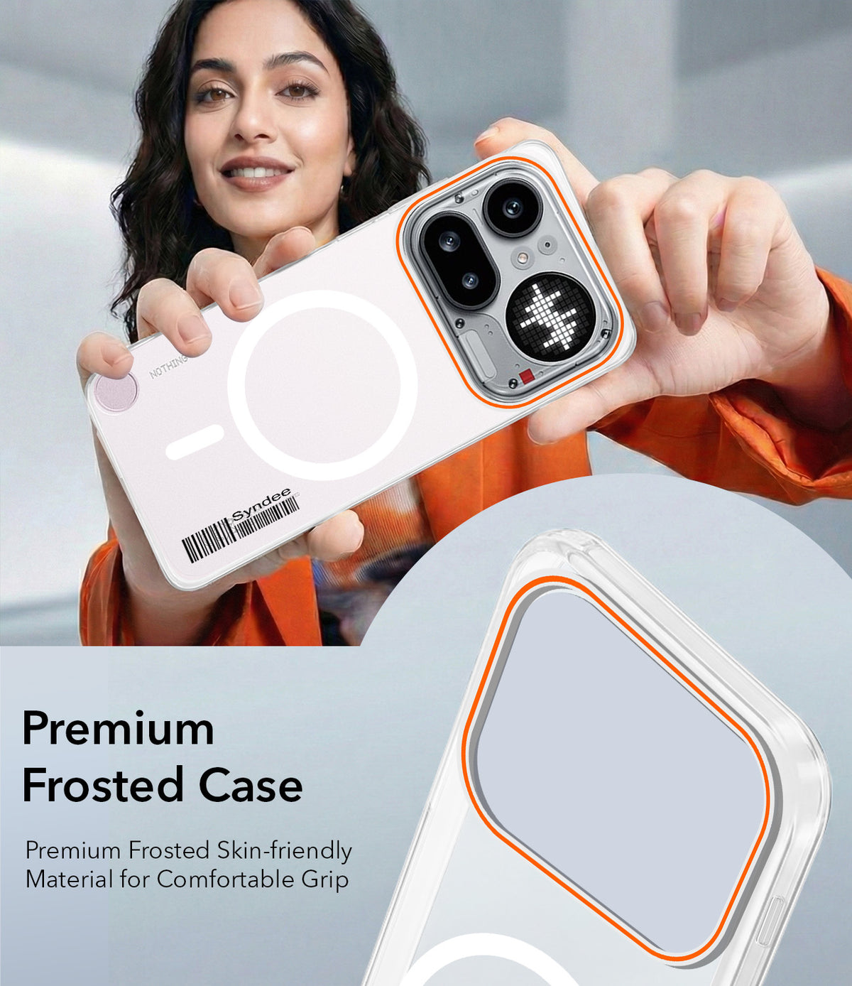 For Nothing Phone 4A Pro 5G Back Cover Case (Soft Touch | Camera Bump Protection | MagSafe Compatible | Matte Finish)