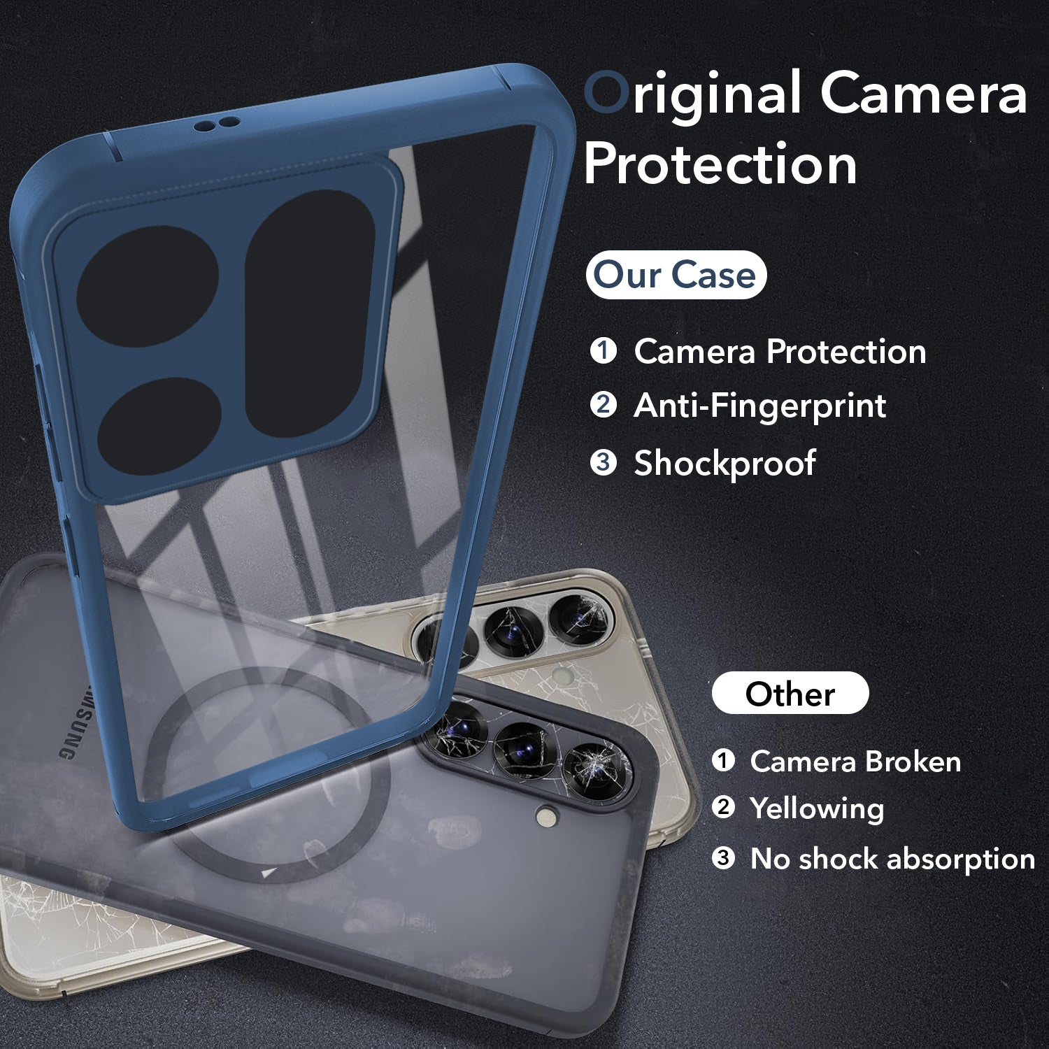 For Motorola Moto Signature 5G Back Cover Case Ultra-Hybrid (Lifetime Anti Yellow | Anti Scratch | Crystal Clear Shockproof)