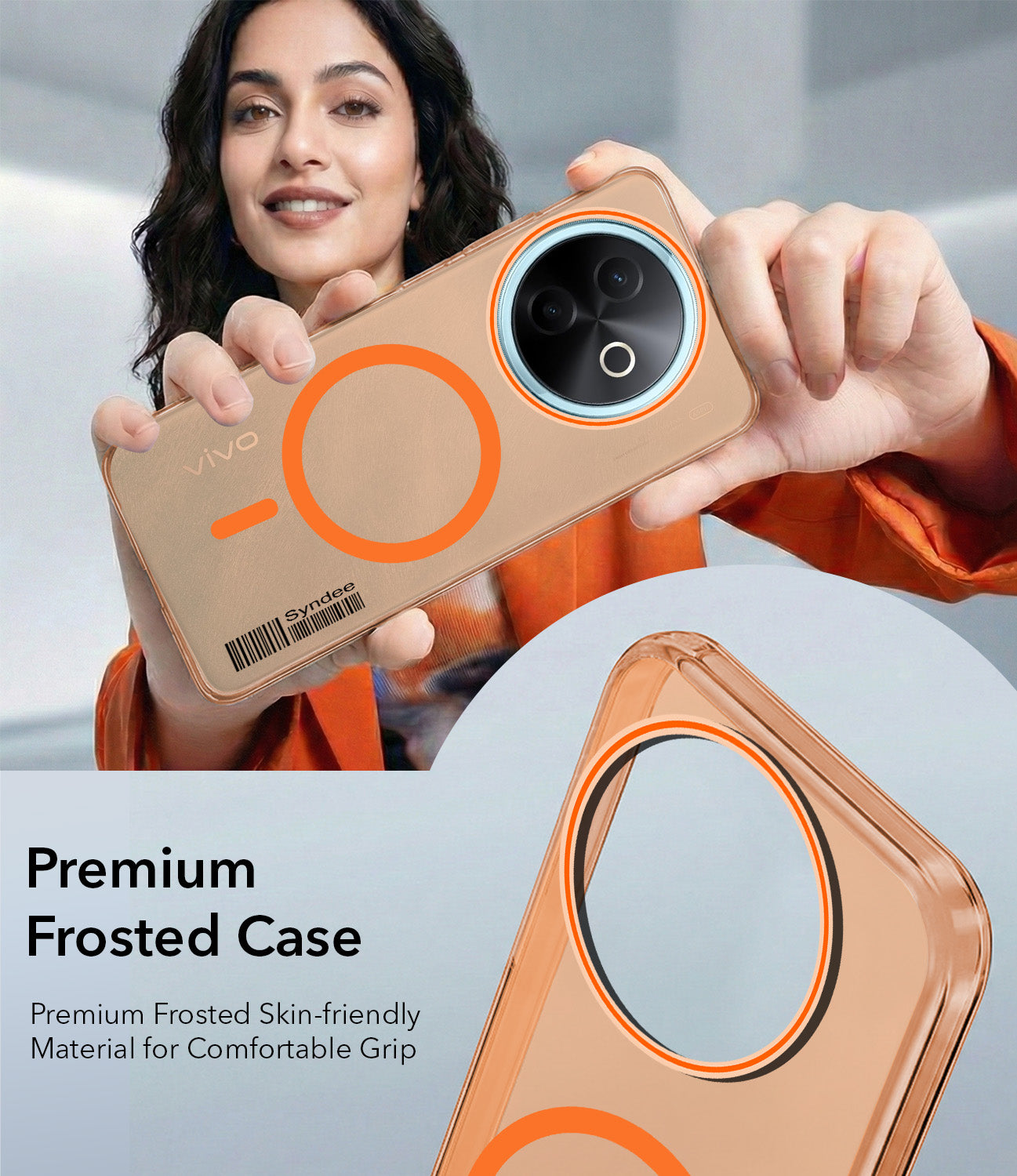 For Vivo Y39 Back Cover Case (Soft Touch | Camera Bump Protection | MagSafe Compatible | Matte Finish)