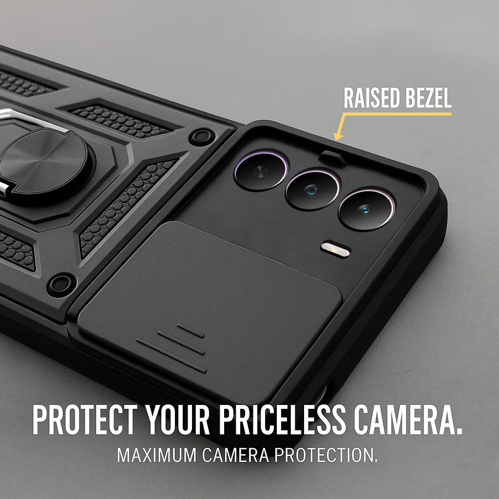 For Realme C73 Back Cover Case (Hybrid Dual Armor Polycarbonate)