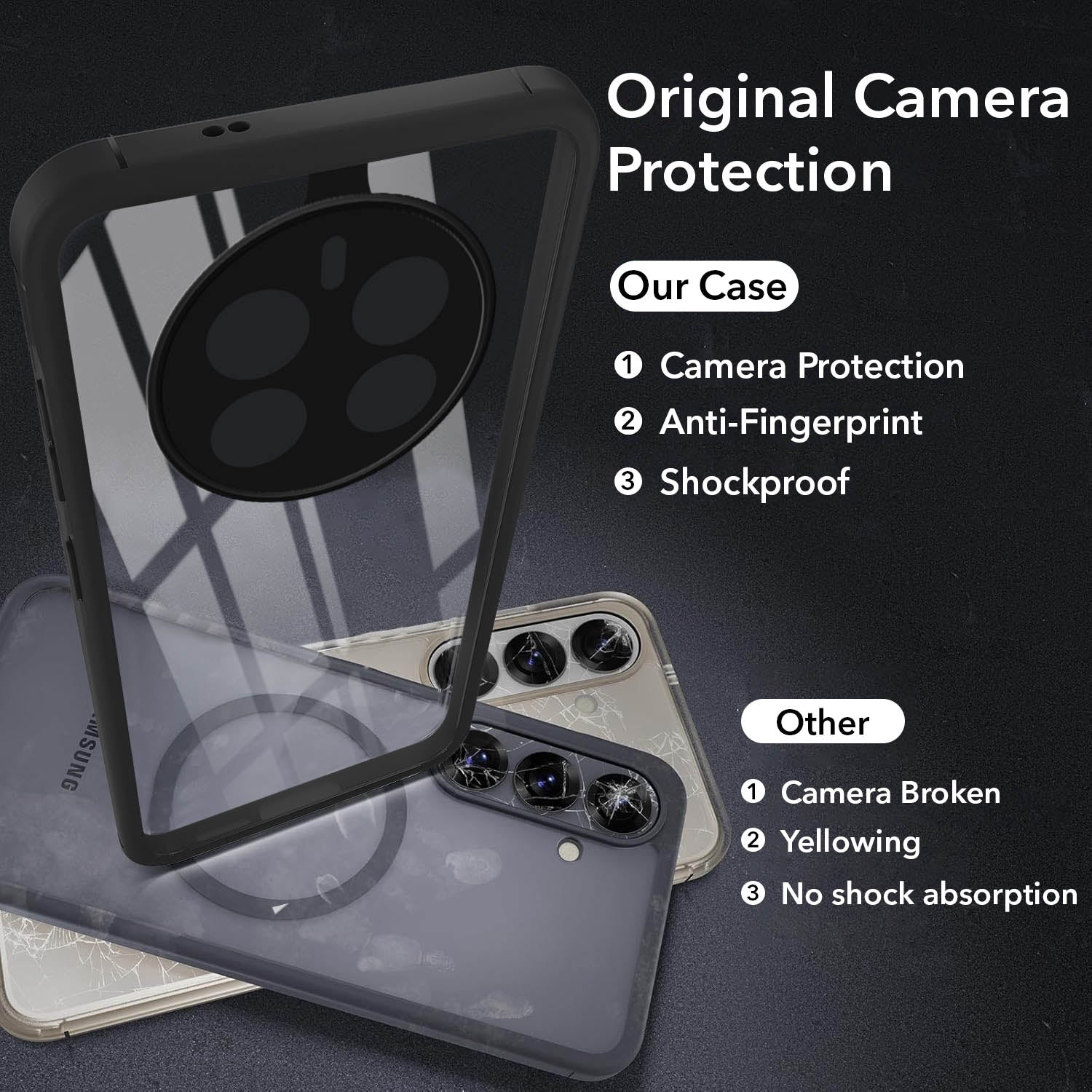 For Realme Narzo 70 5G Back Cover Case (Lifetime Anti Yellow | Anti Scratch | Crystal Clear Shockproof)